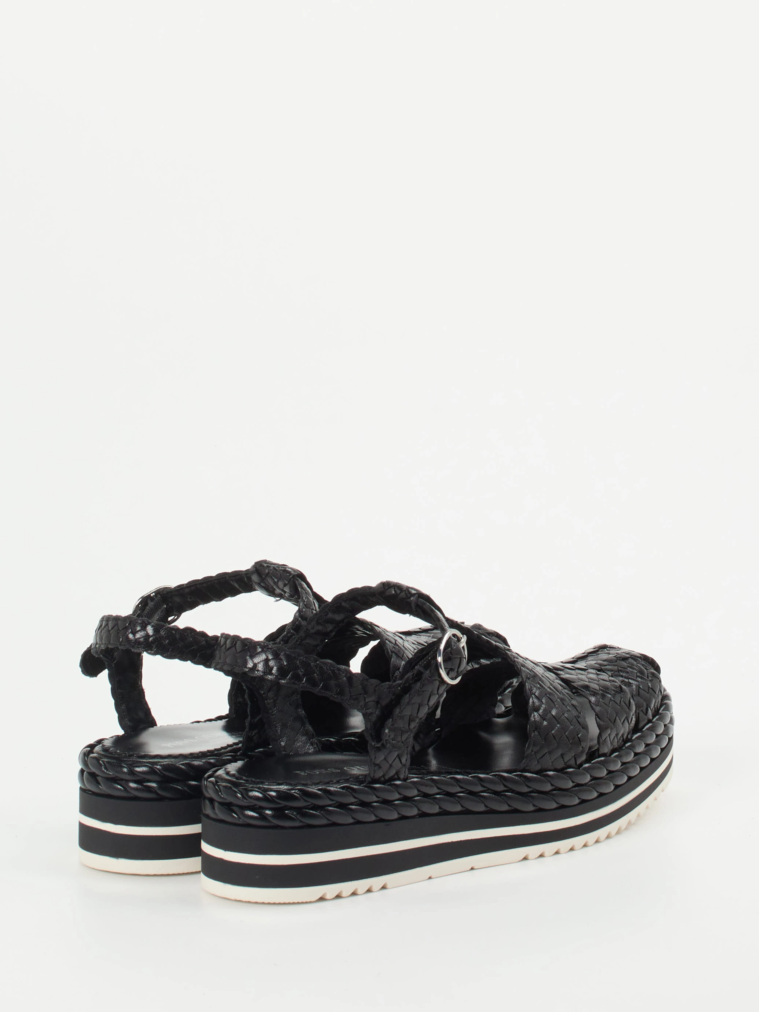 Plateau-Sandalette schwarz 1323009000103