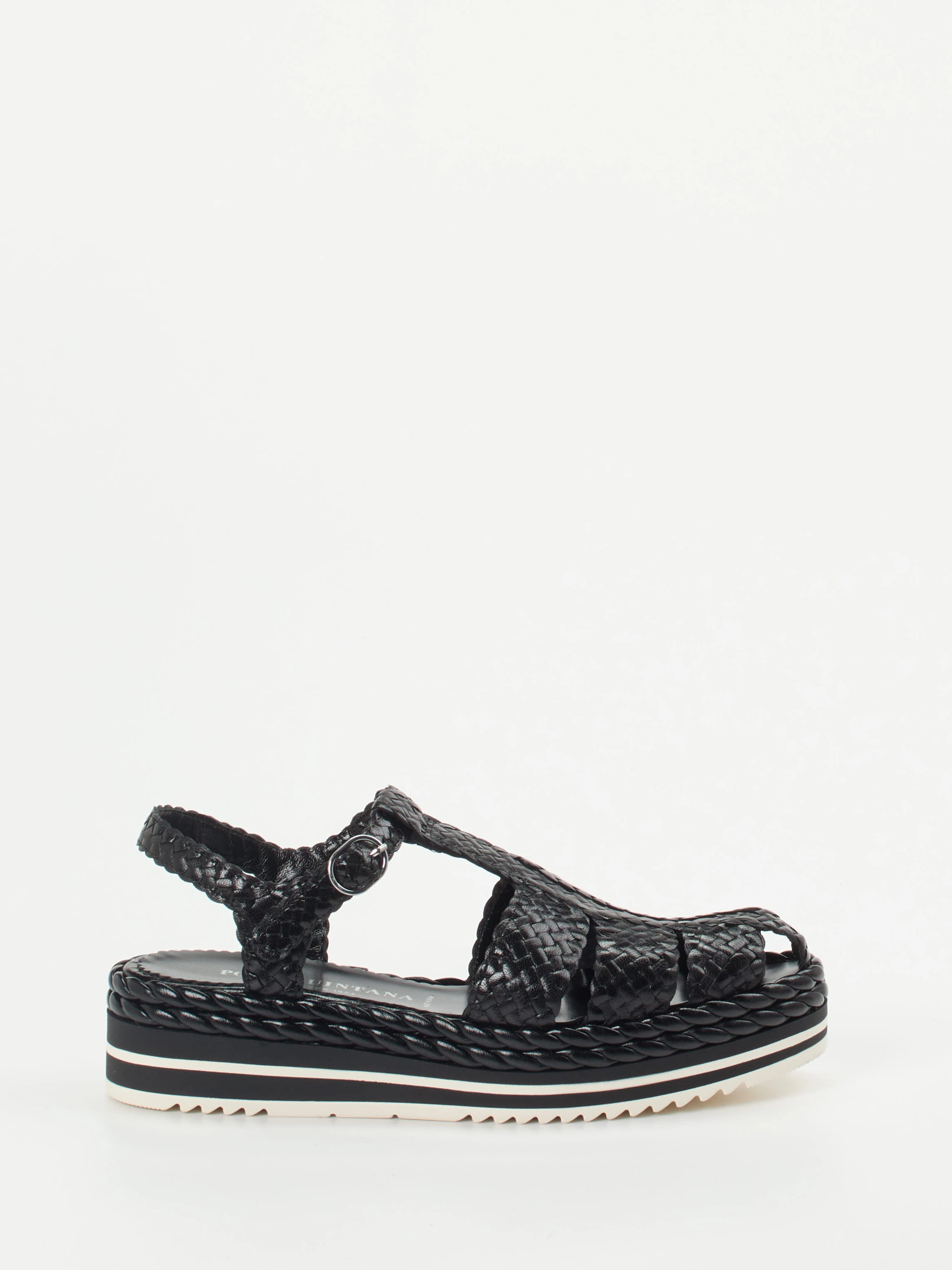 Plateau-Sandalette schwarz 1323009000101