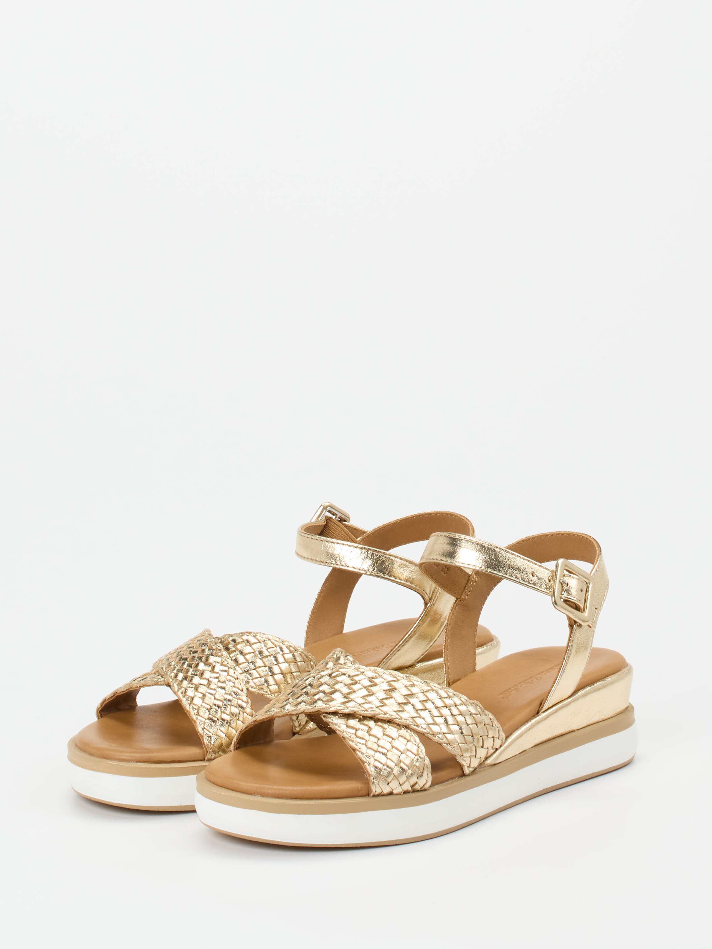 Keilsandalette gold 1255889000802
