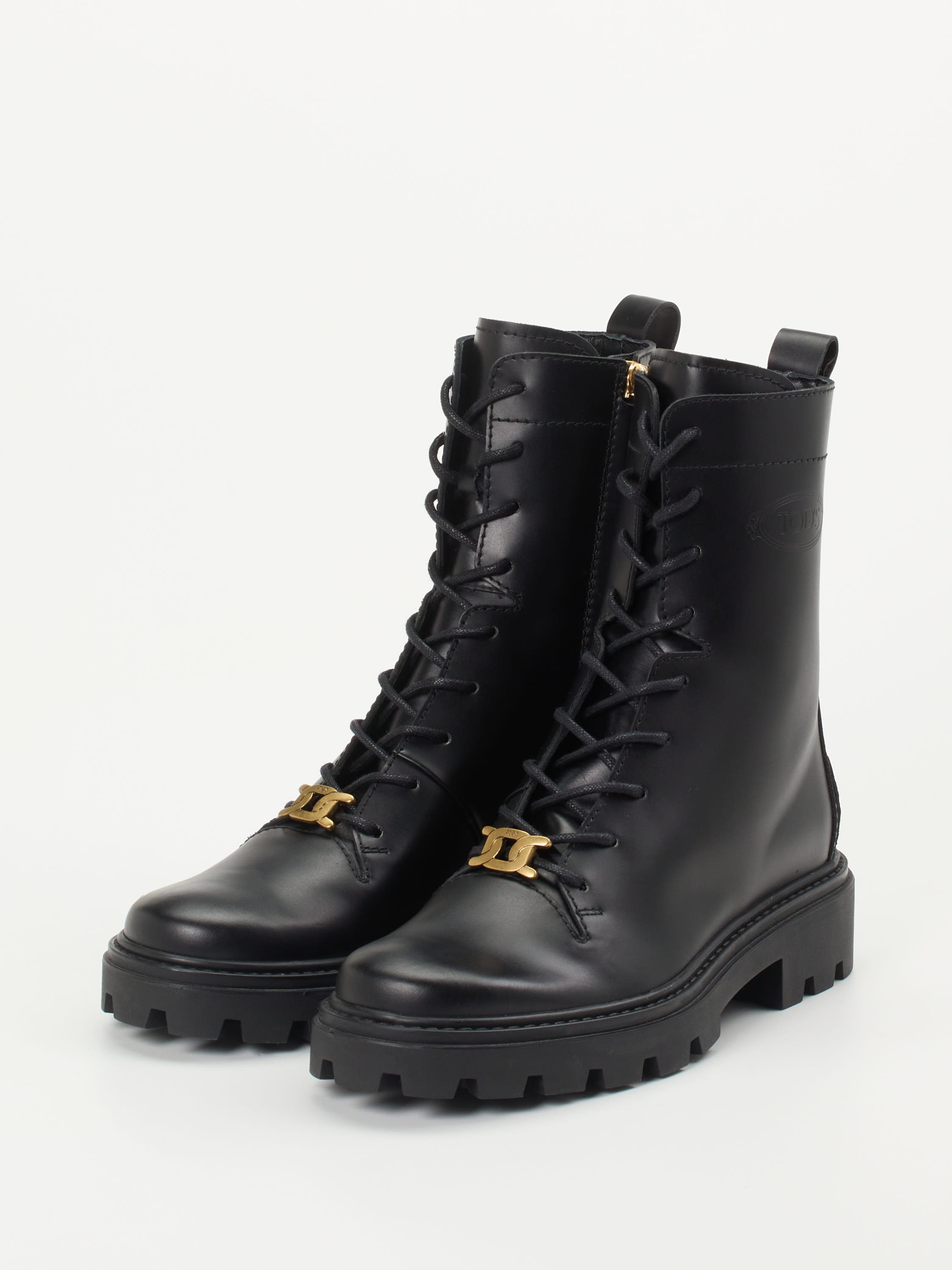 Schnürstiefelette schwarz 1723009015502
