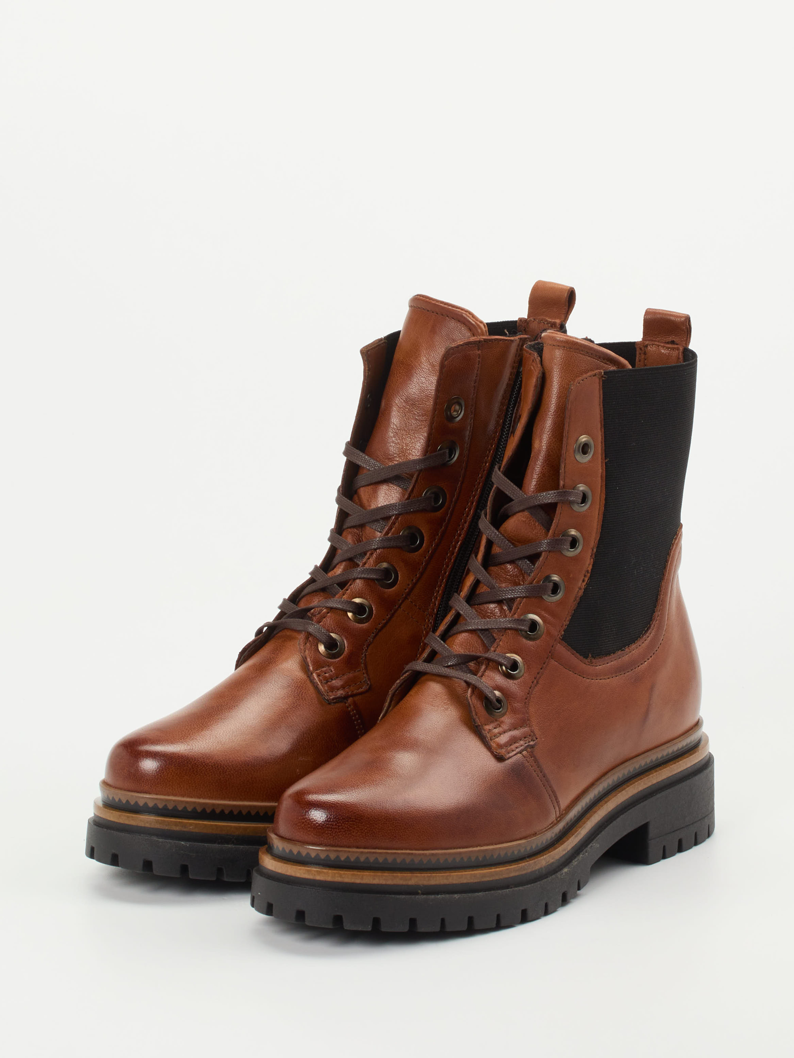 Schnürstiefelette braun 1725289001102