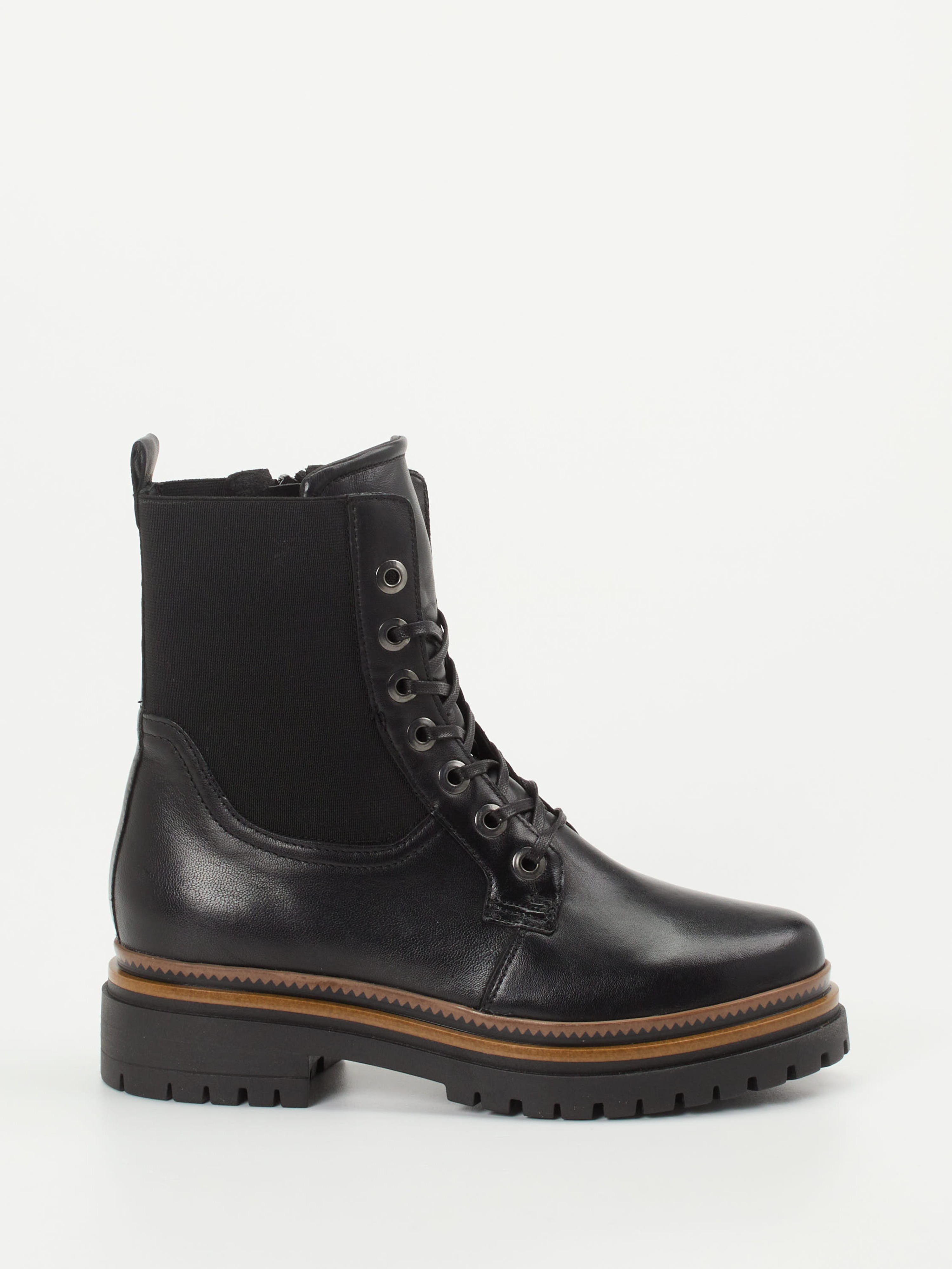 Schnürstiefelette schwarz 1725009008801