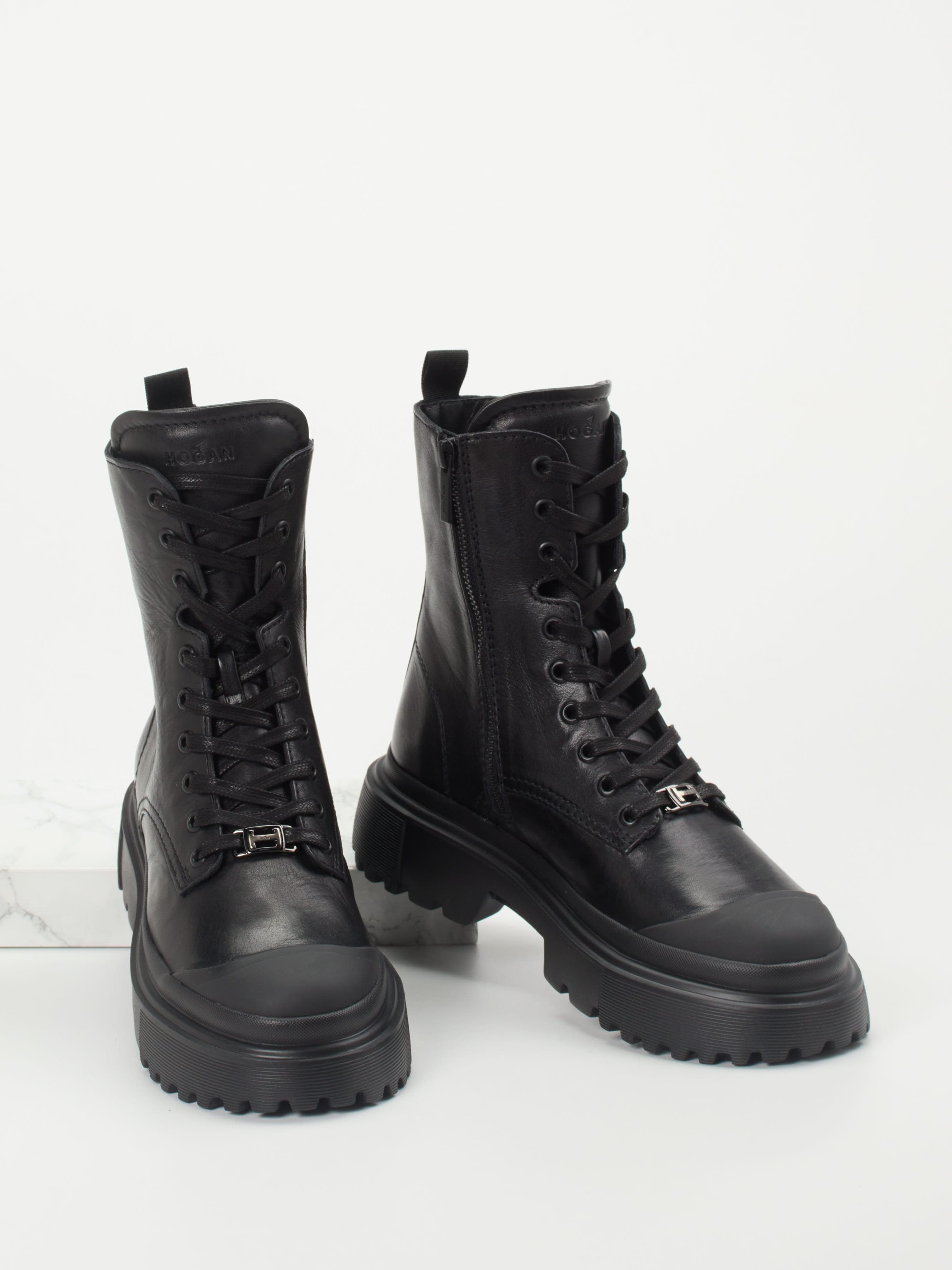 Schnürstiefelette schwarz 1725009008704