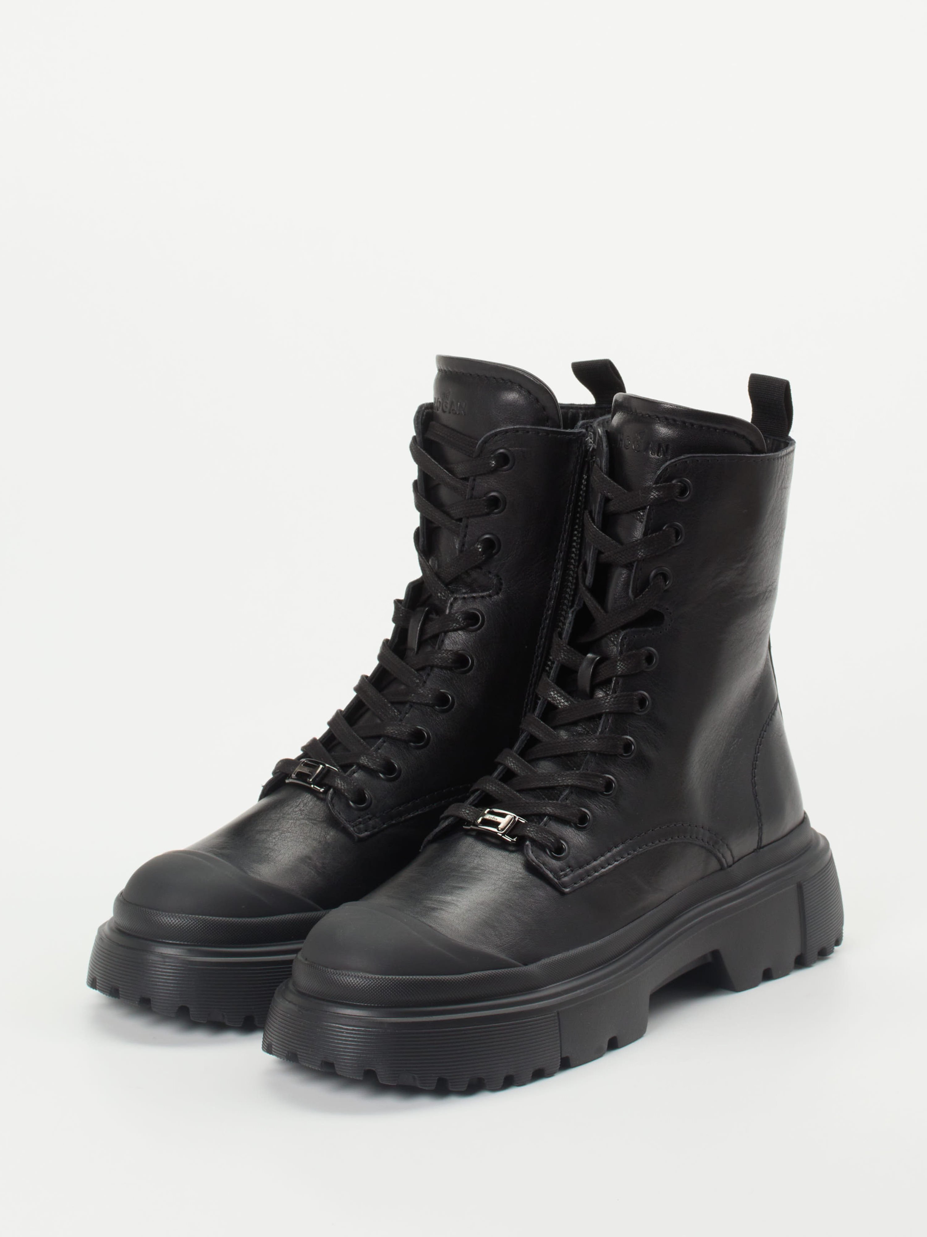 Schnürstiefelette schwarz 1725009008702