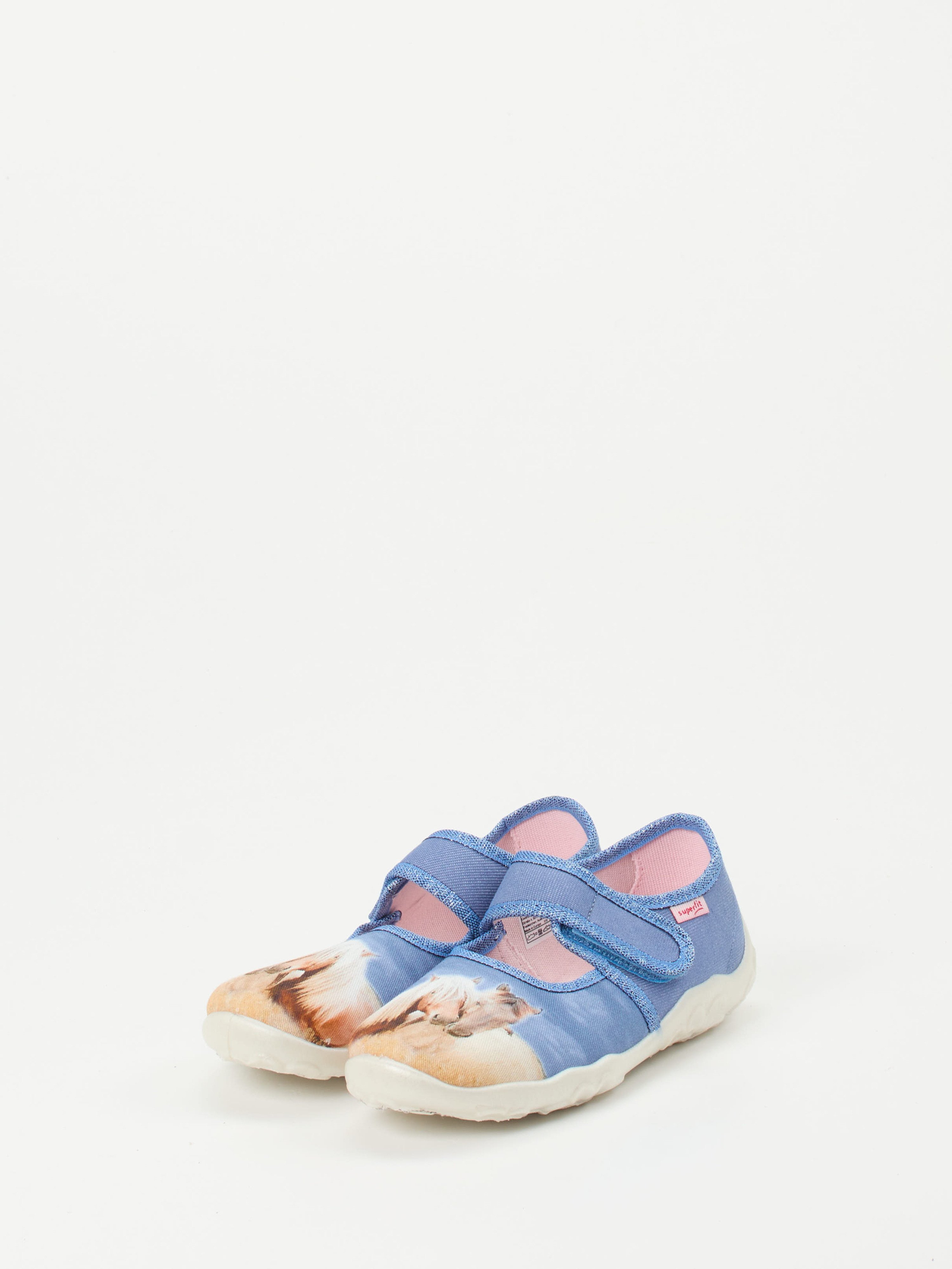 Kletthausschuh blau 7616159001302