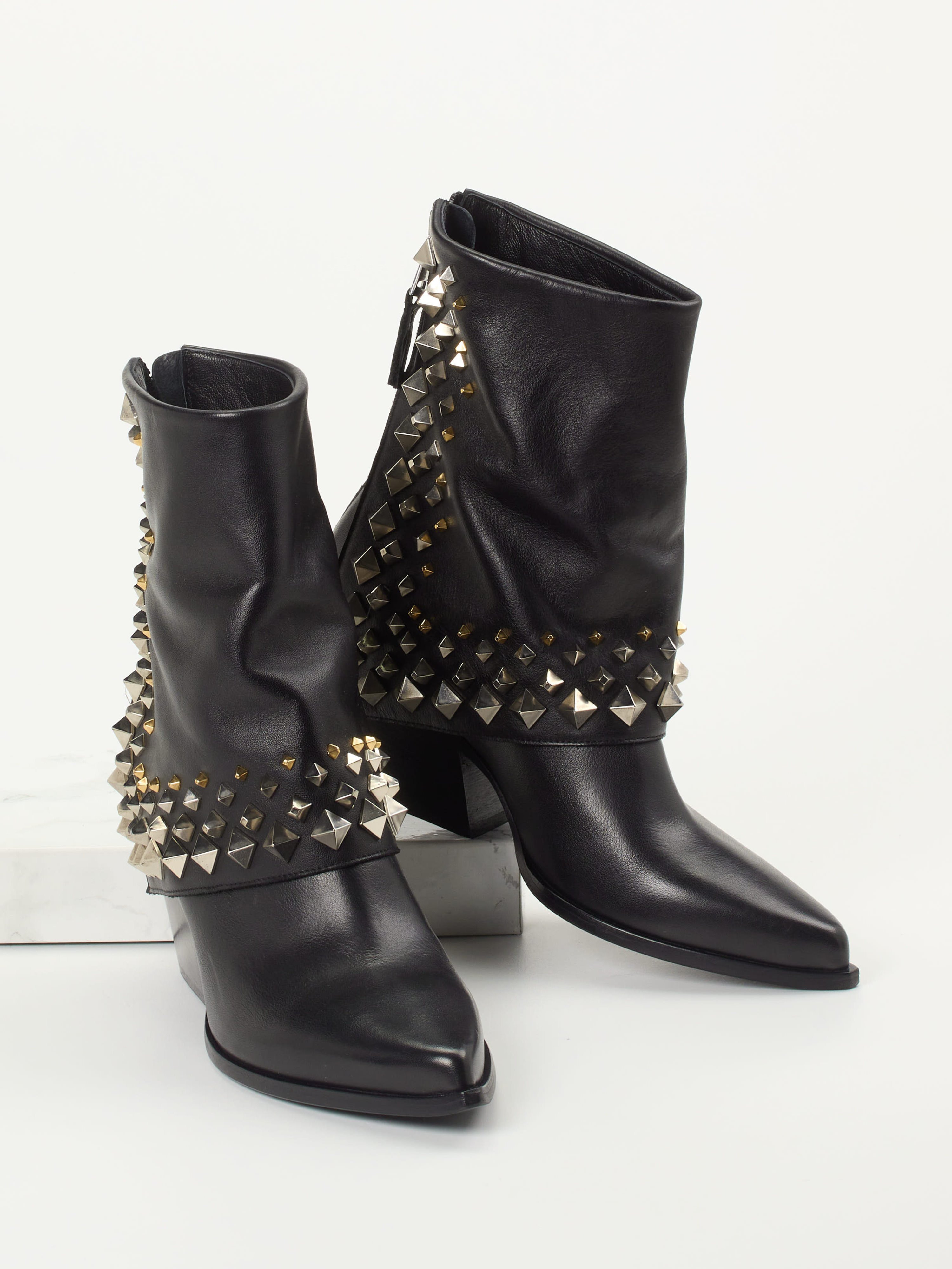 Cowboyboots schwarz 1736009010604
