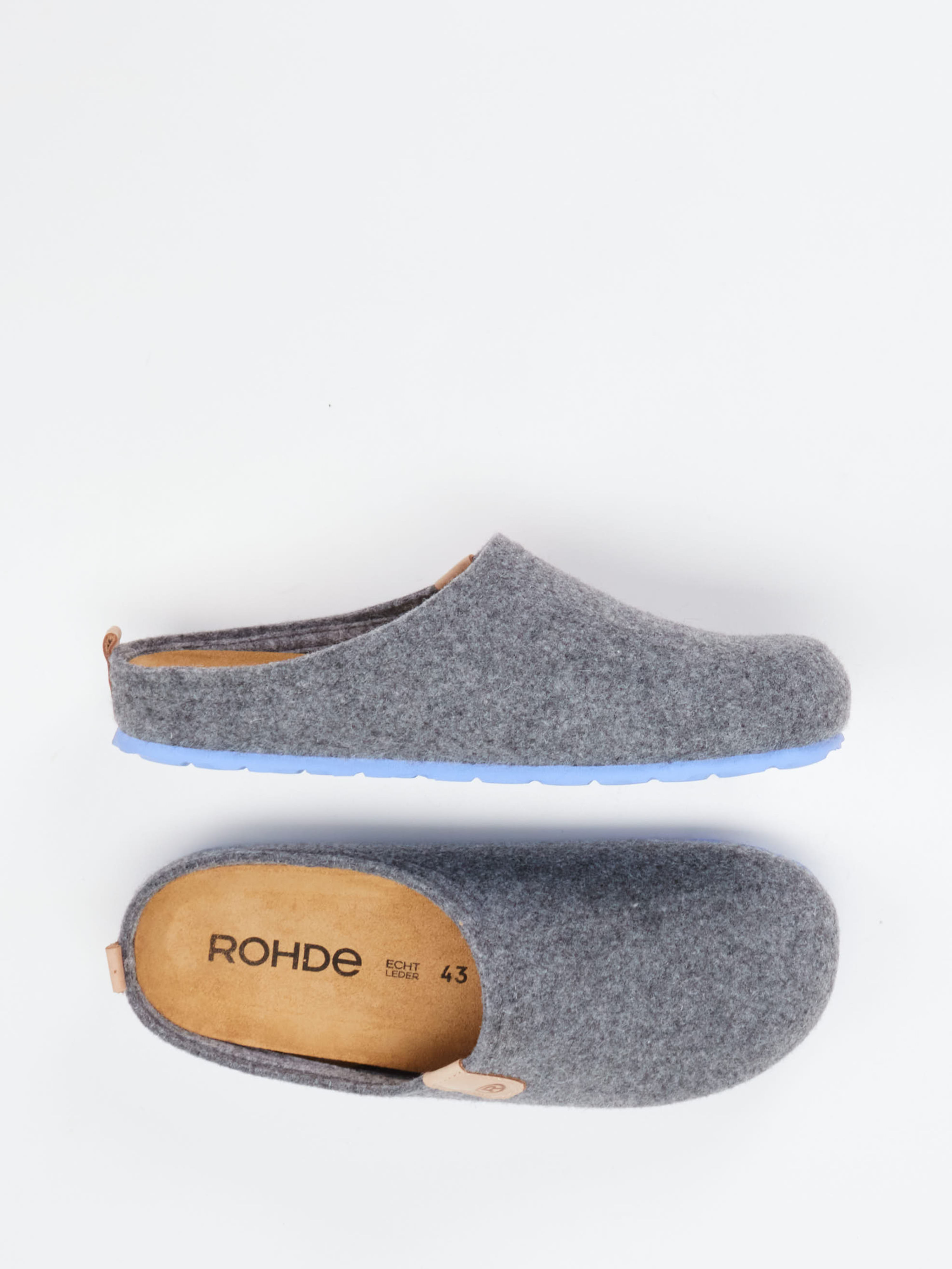 Pantolette grau 7463459001604