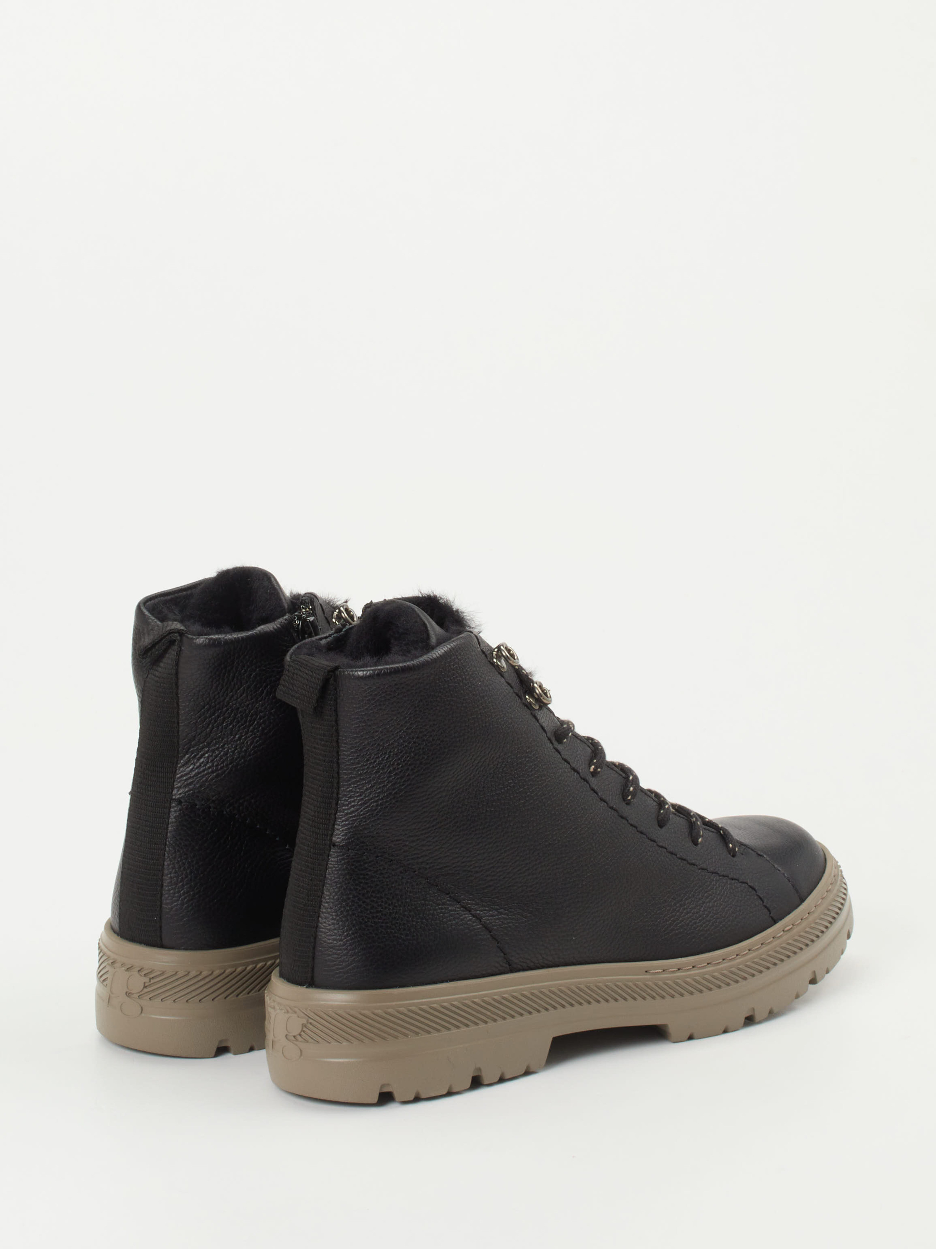 Schnürstiefelette schwarz 1803009003603