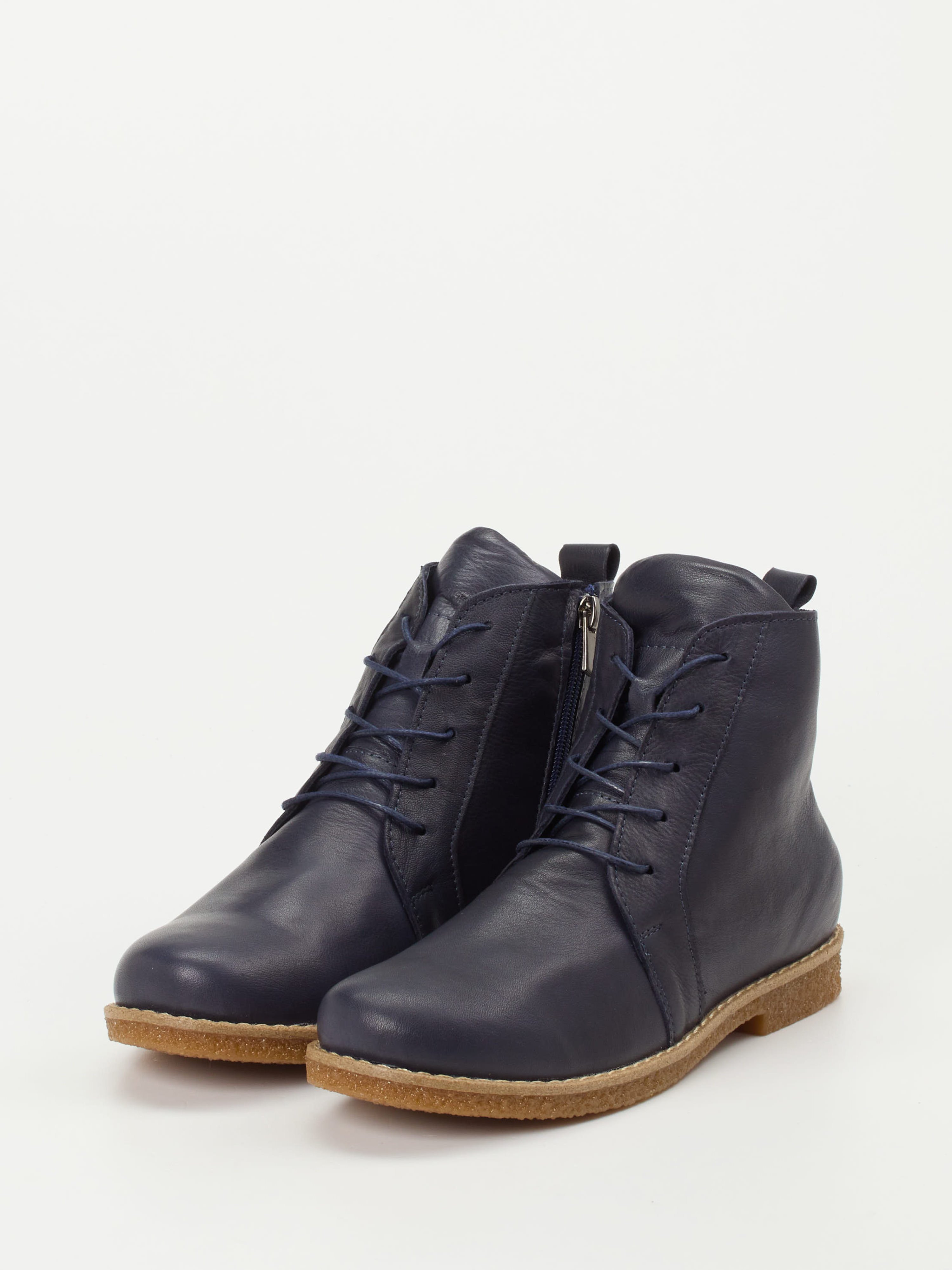 Schnürstiefelette blau 2751109011402