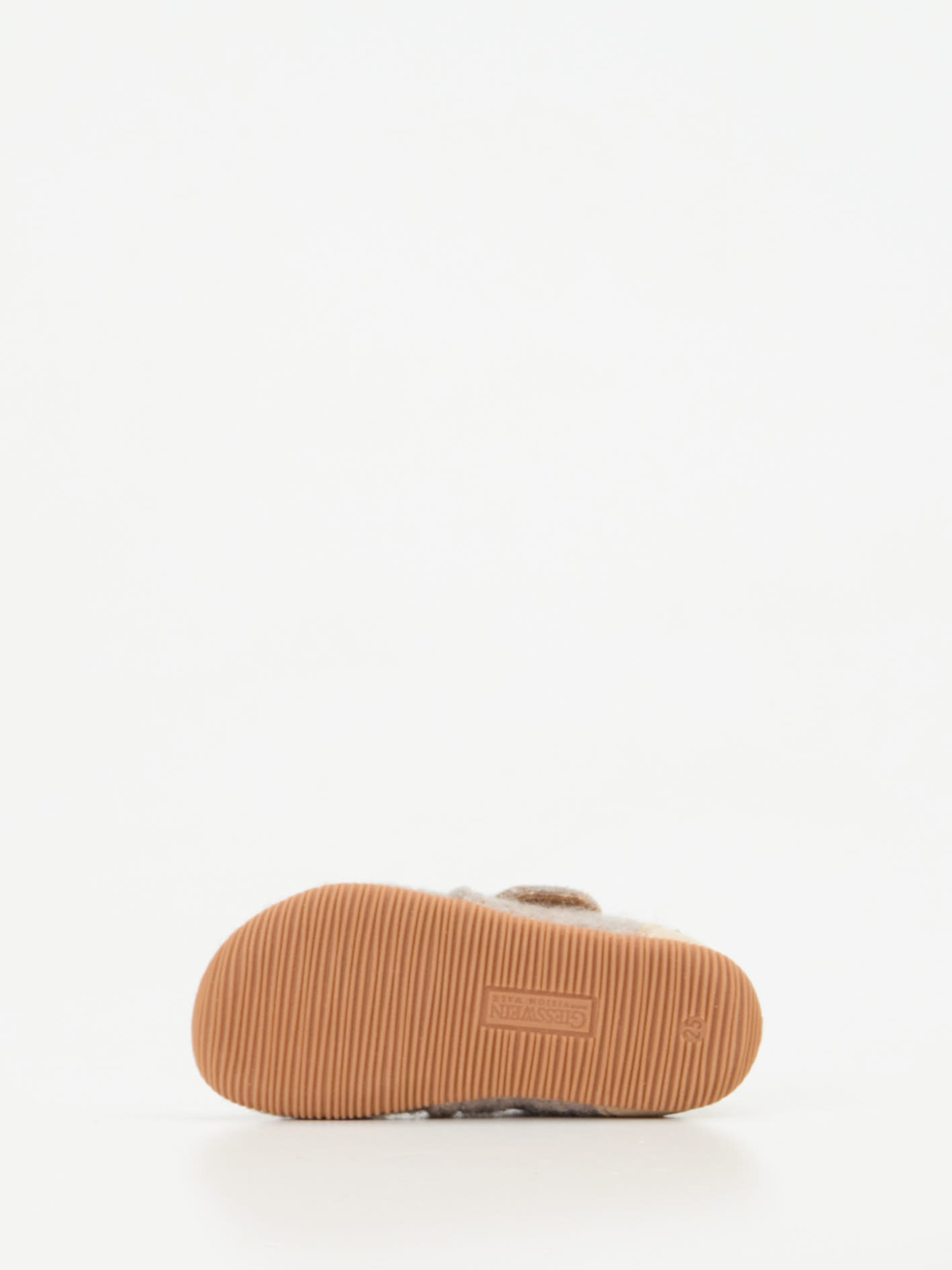 Hausschuh Klett hoch Wa-Fu beige 7672359000105