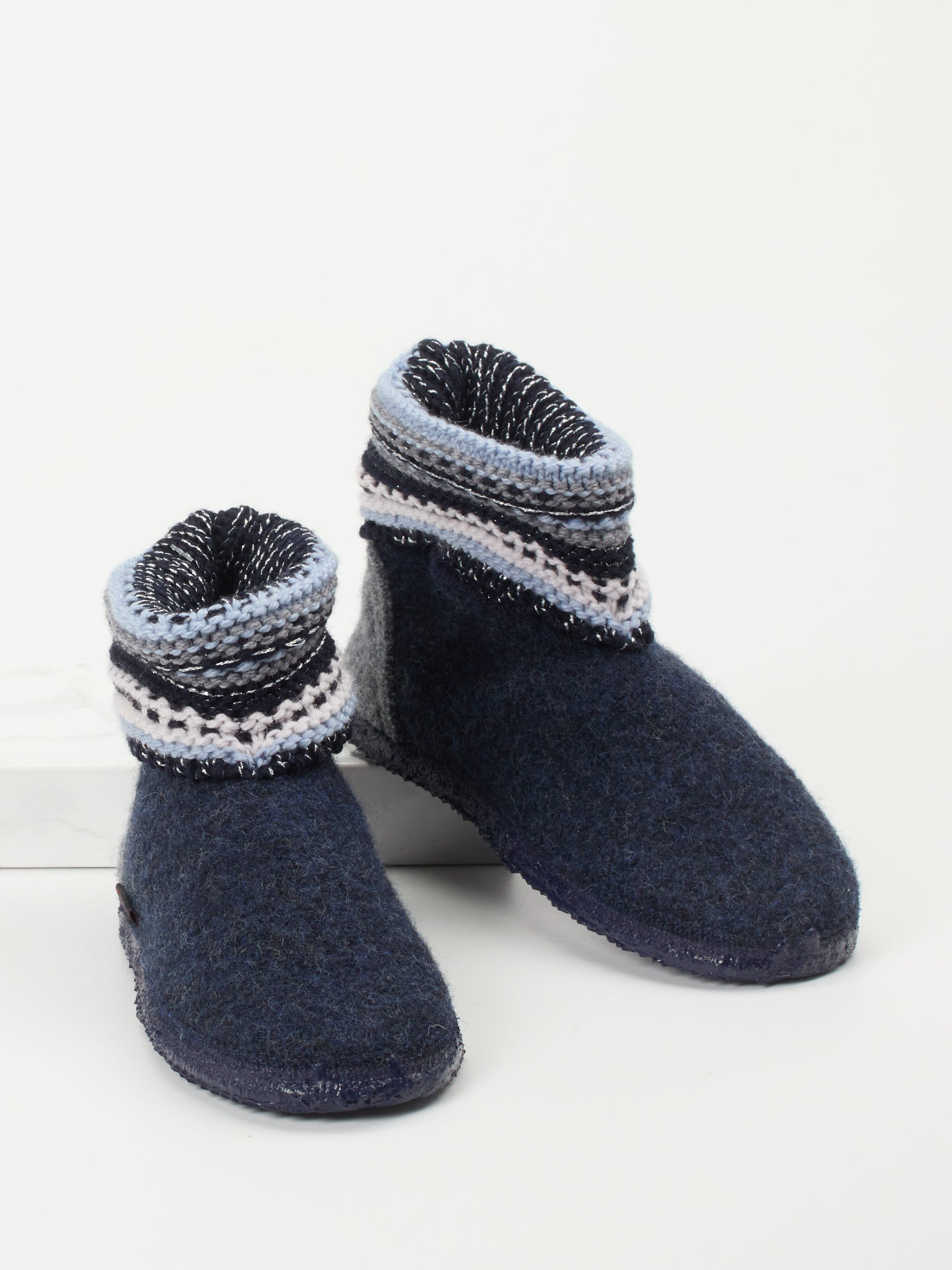 Hüttenschuh blau 7180109000604