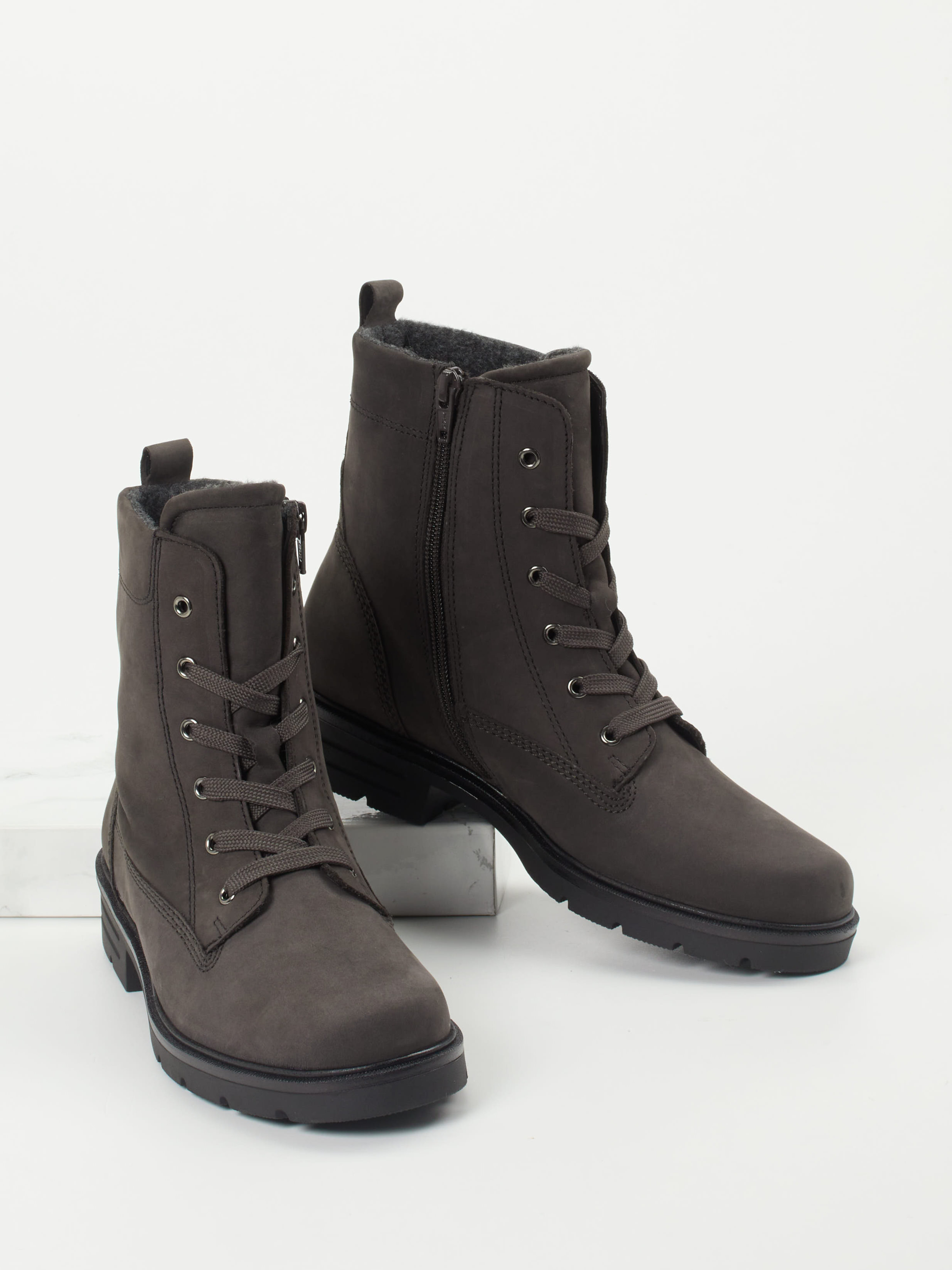 Schnürstiefelette grau 1723409001004