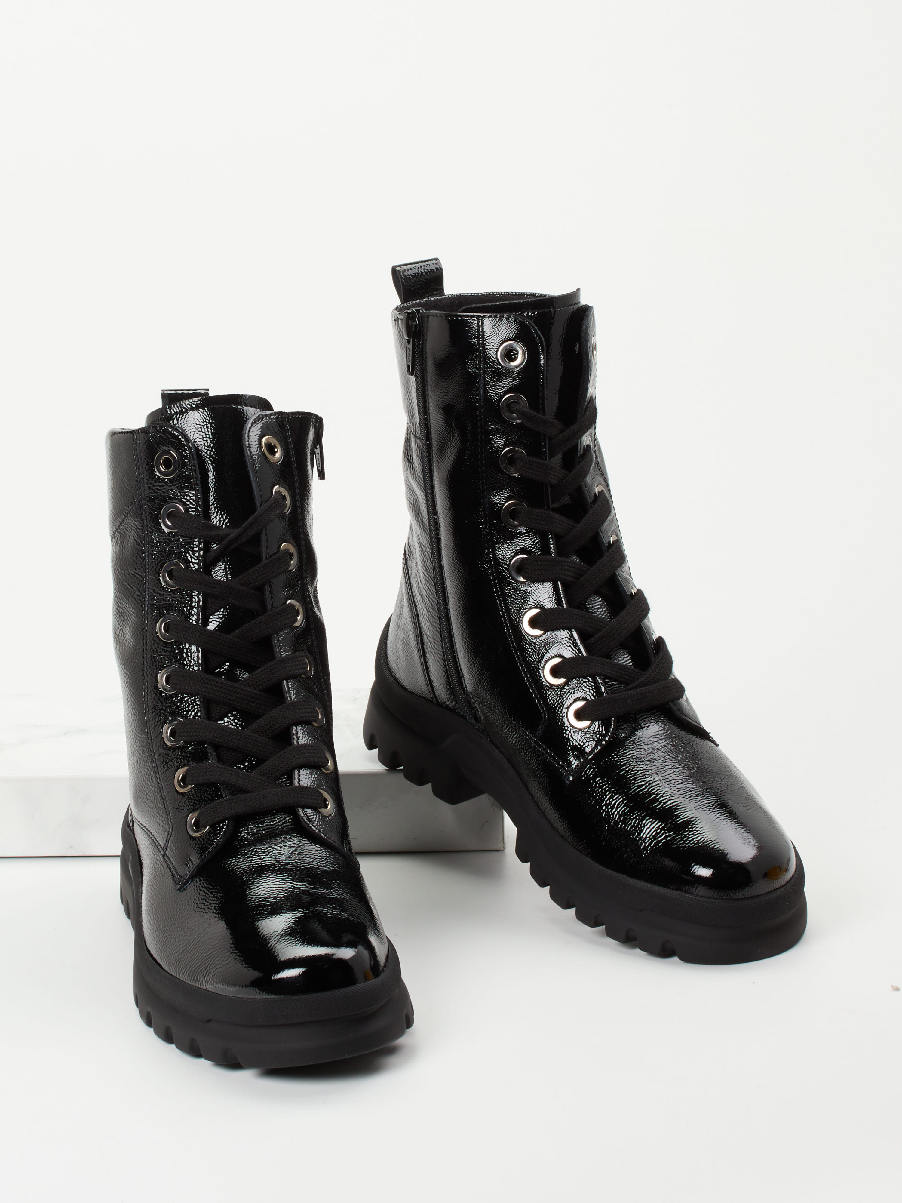 Schnürstiefelette schwarz 2751009034704