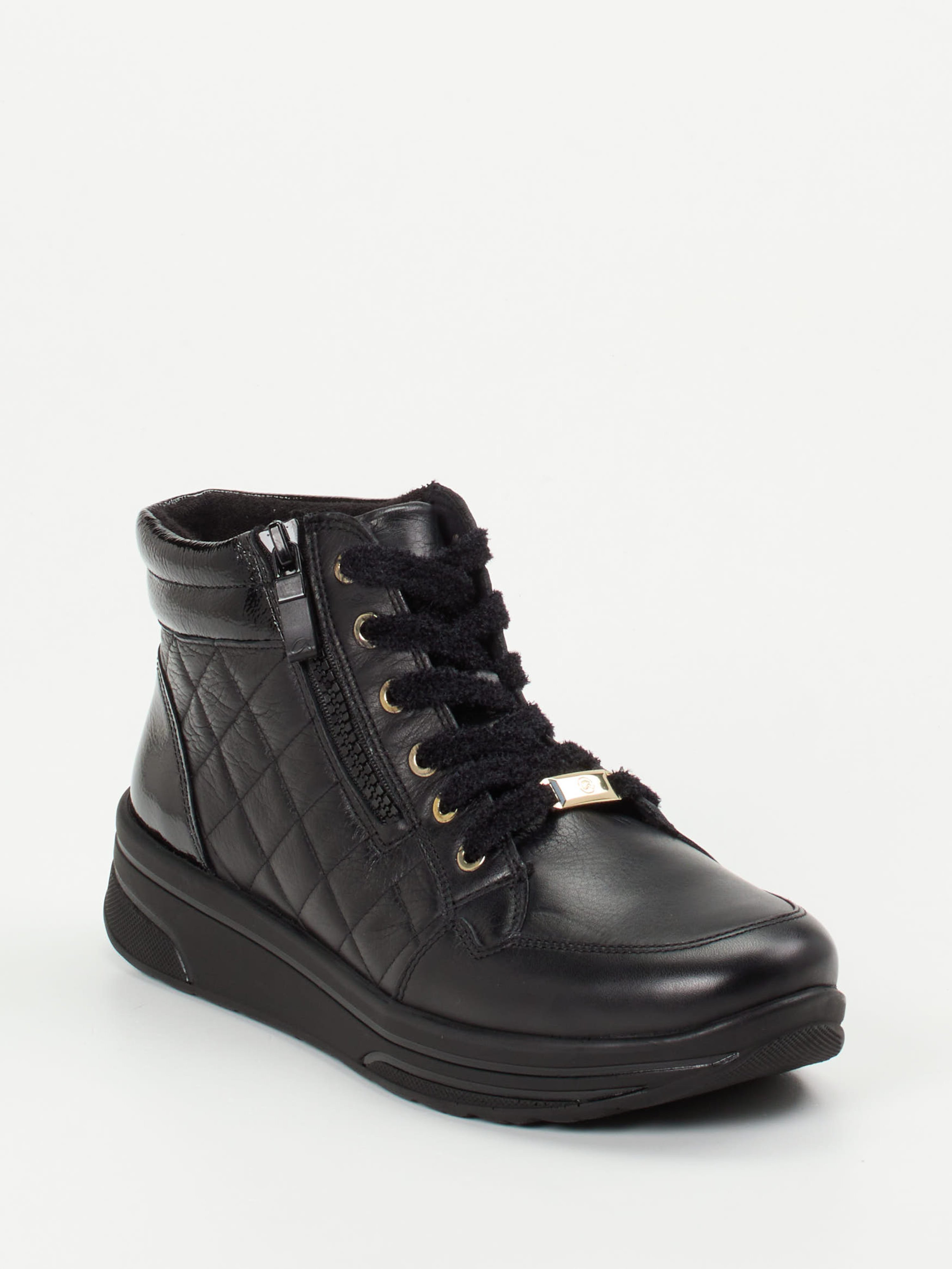 Schnürstiefelette schwarz 2751009032806