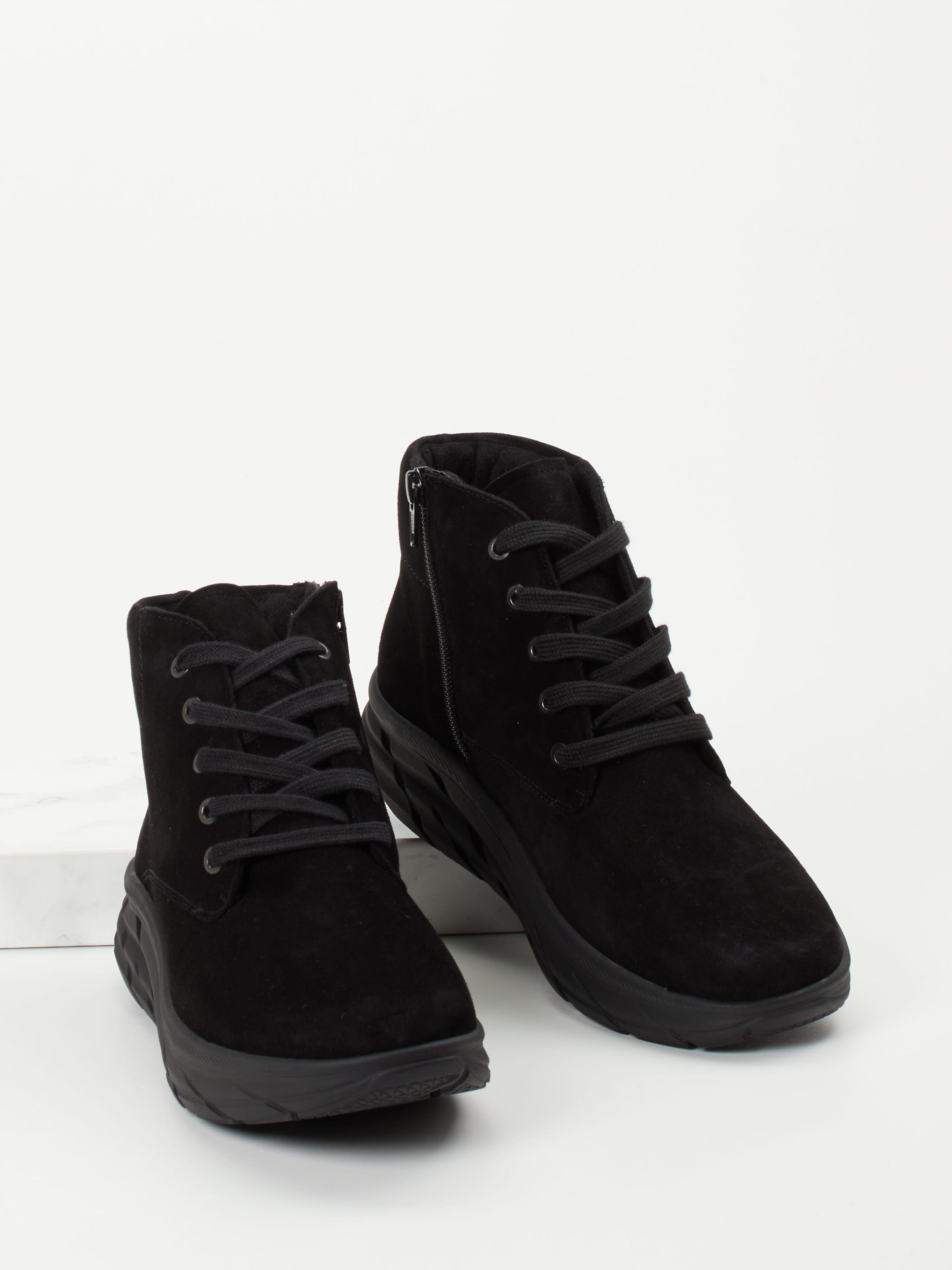Schnürstiefelette schwarz 2751009034604