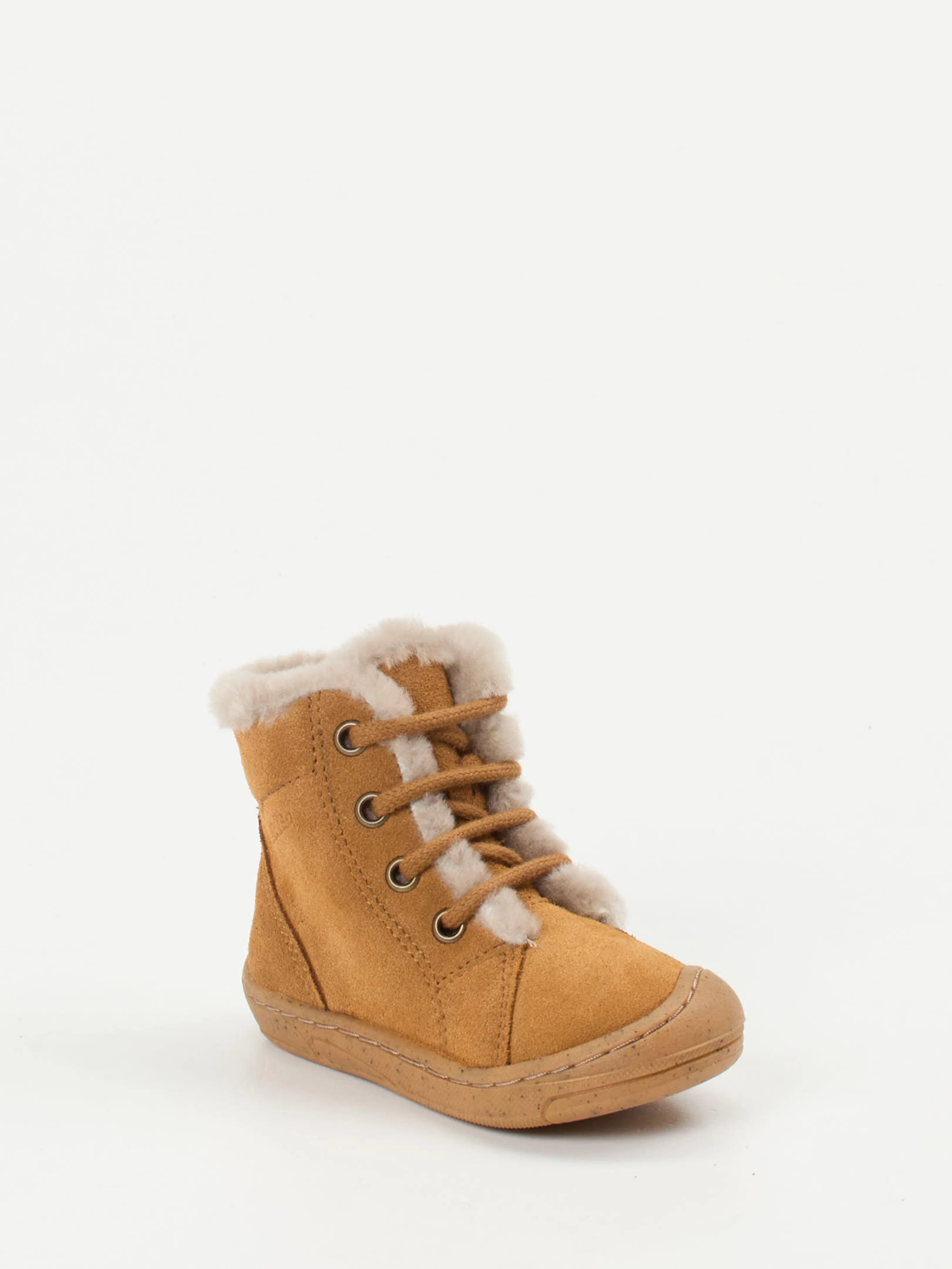 Lauflern-Schnürboots gefüttert