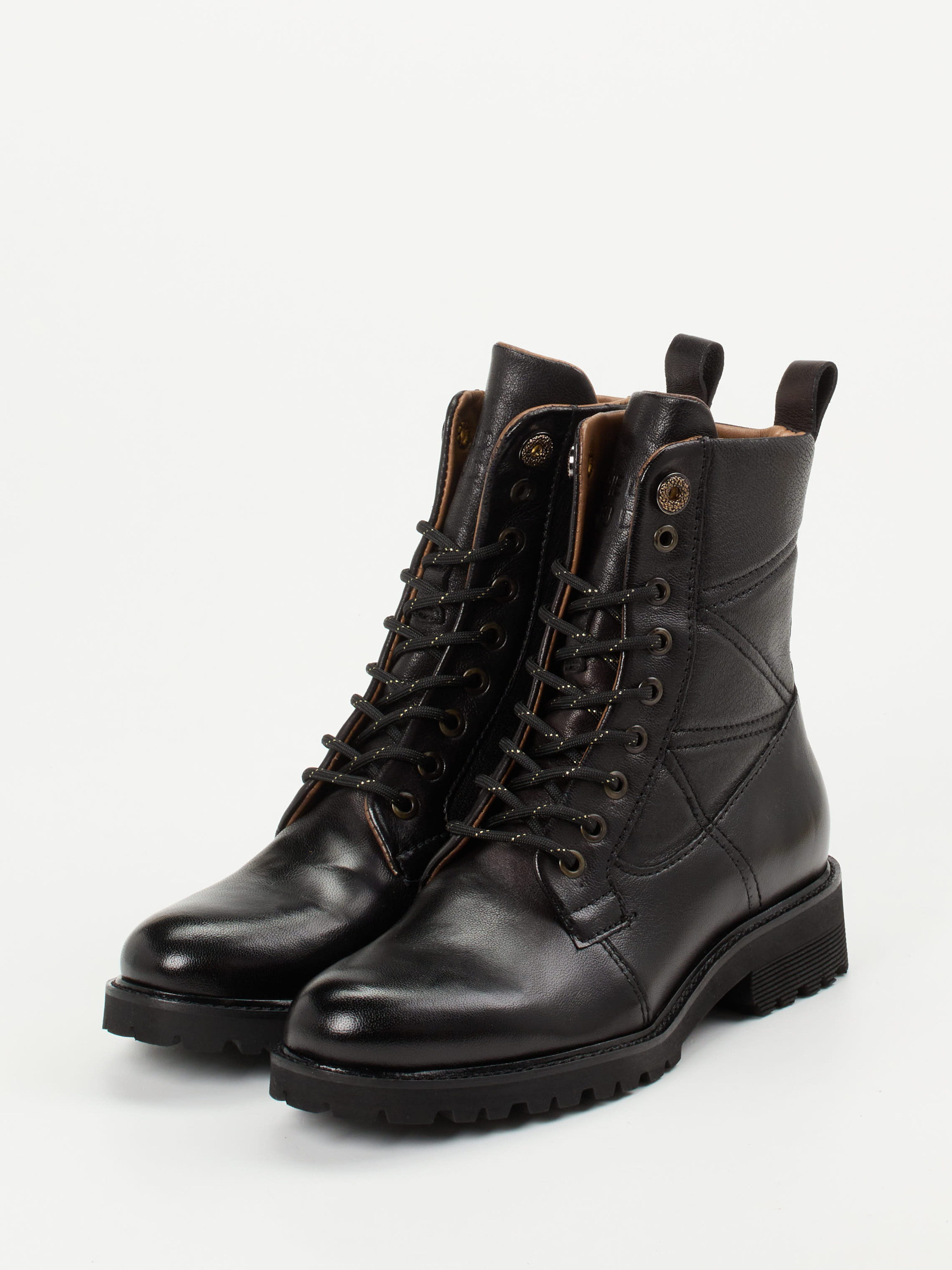 Schnürstiefelette schwarz 2751009033102