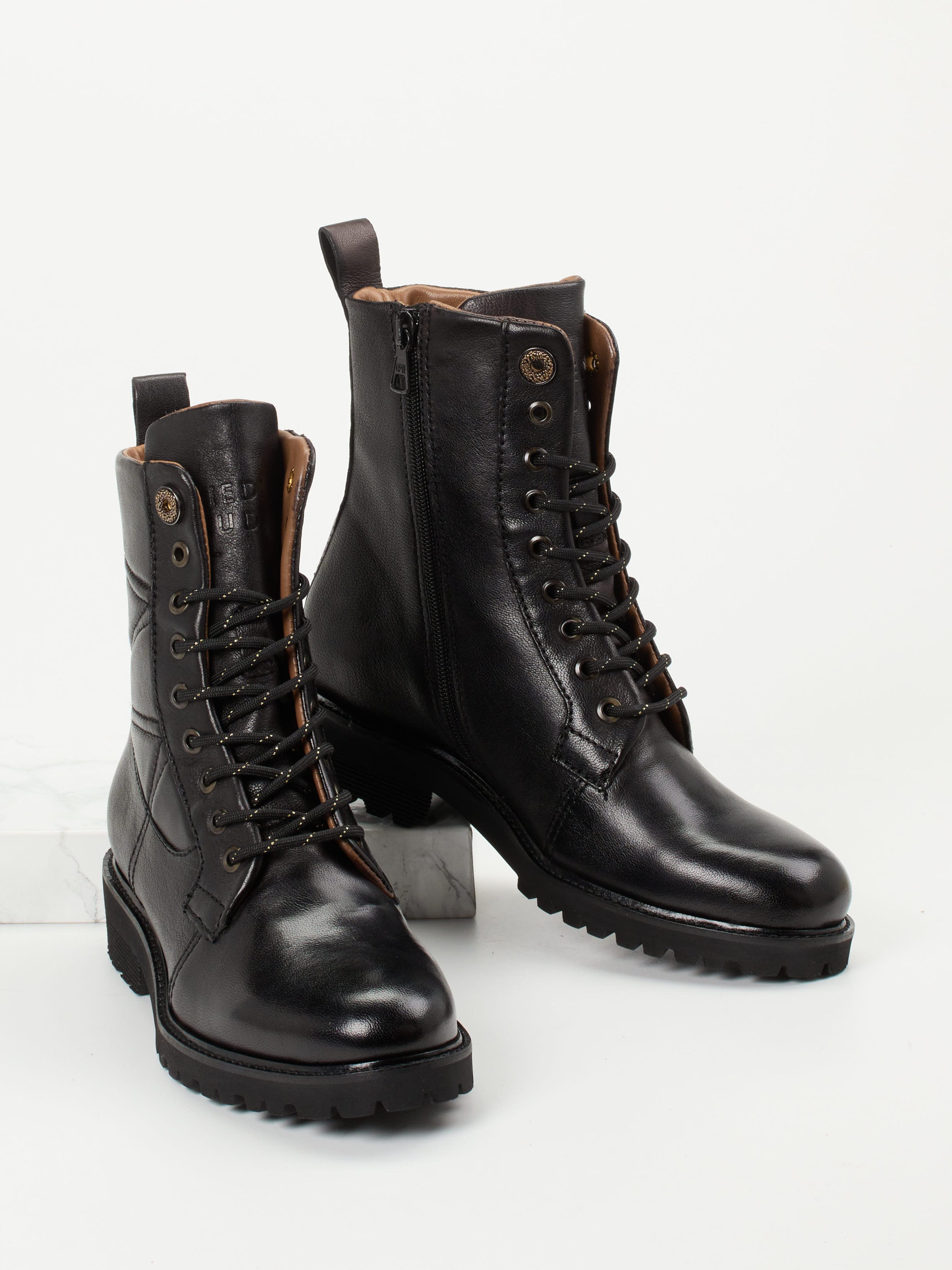 Schnürstiefelette schwarz 2751009033104