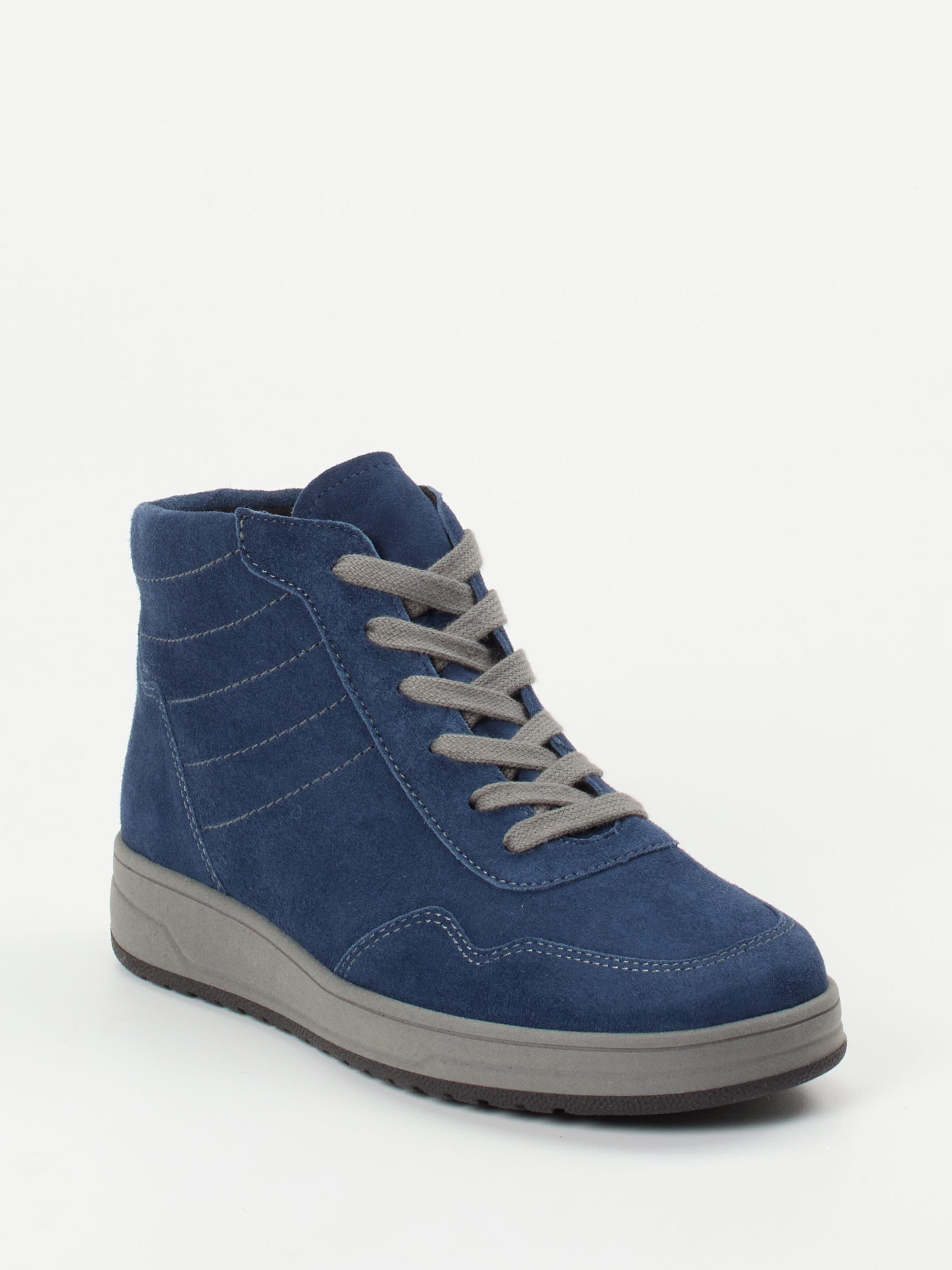 Schnürstiefelette blau 2751159002306