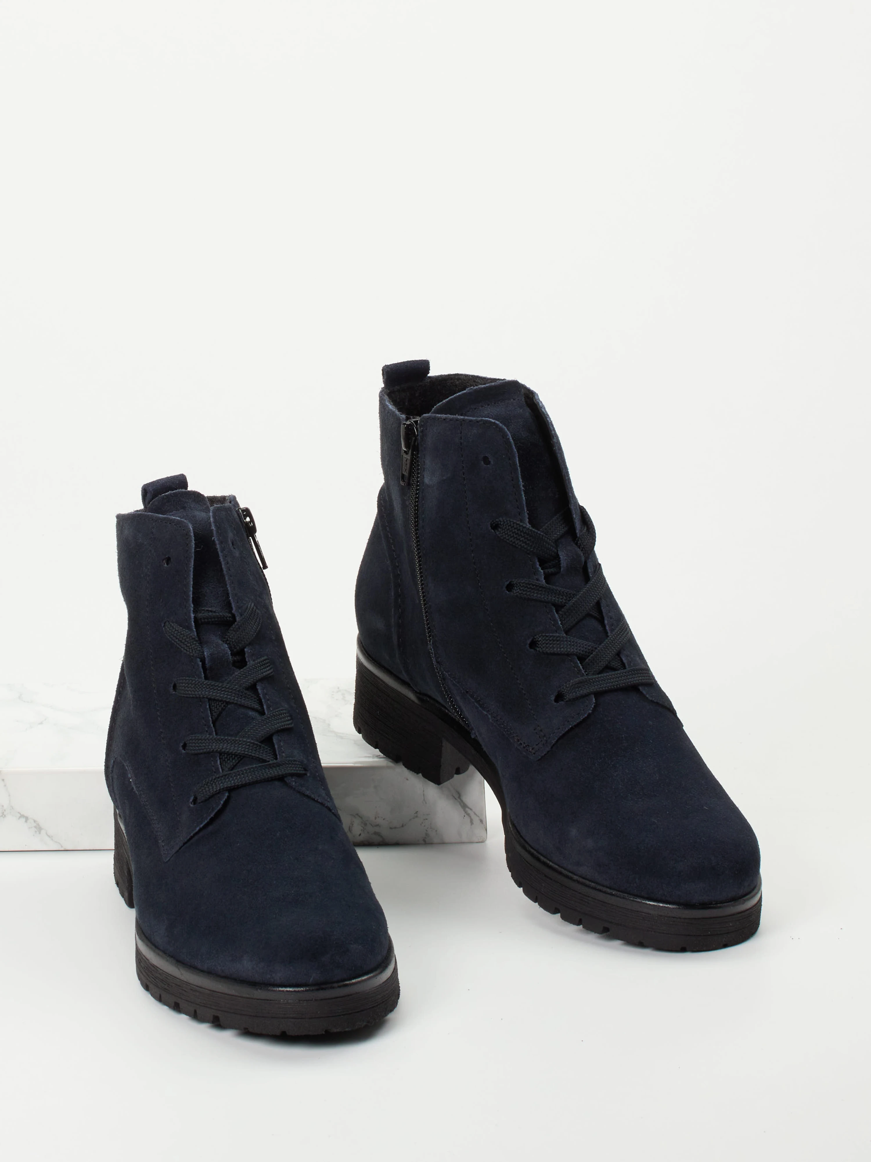 Schnürstiefelette blau 2751109011304