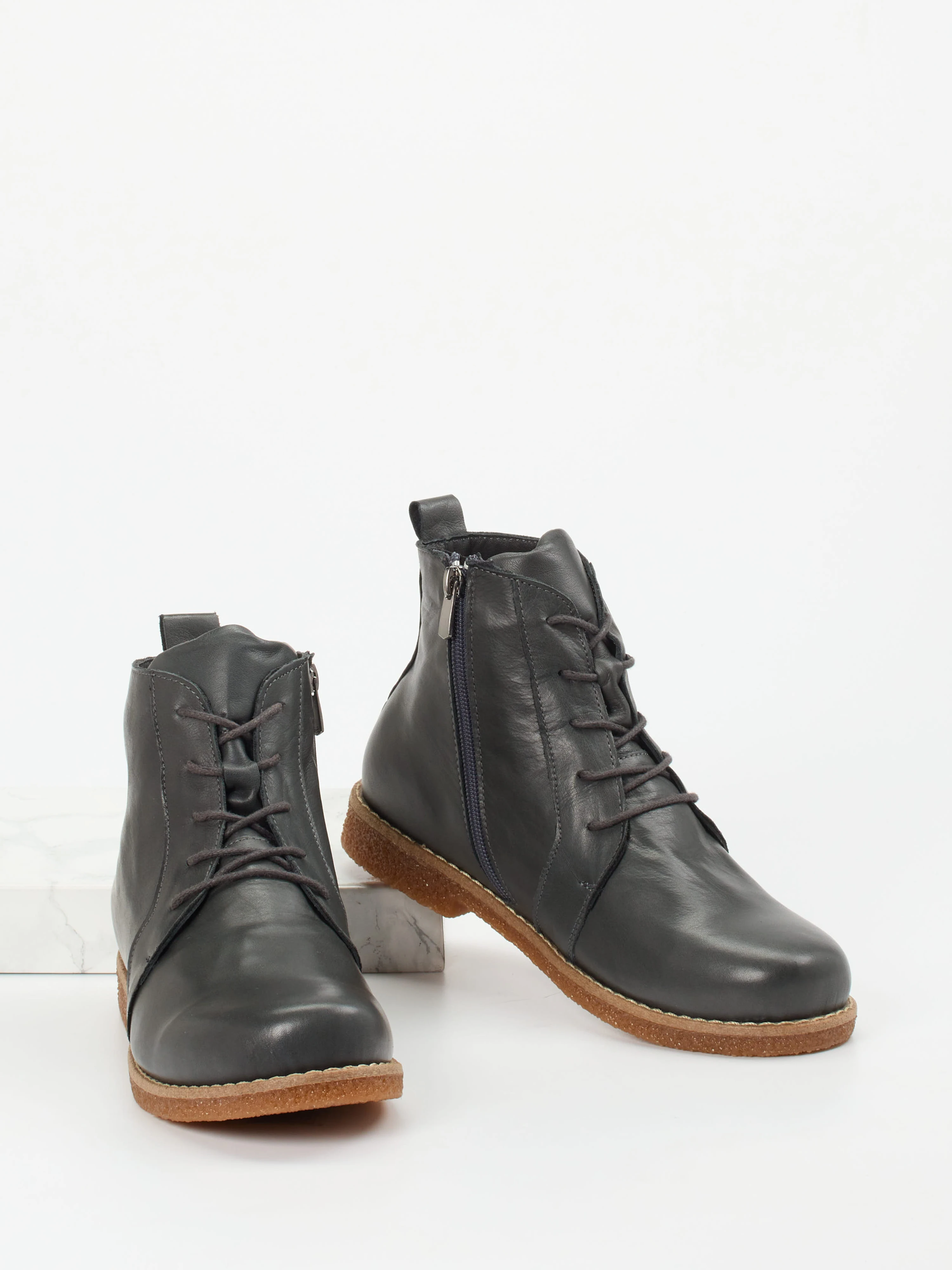 Schnürstiefelette grau 2751429004704