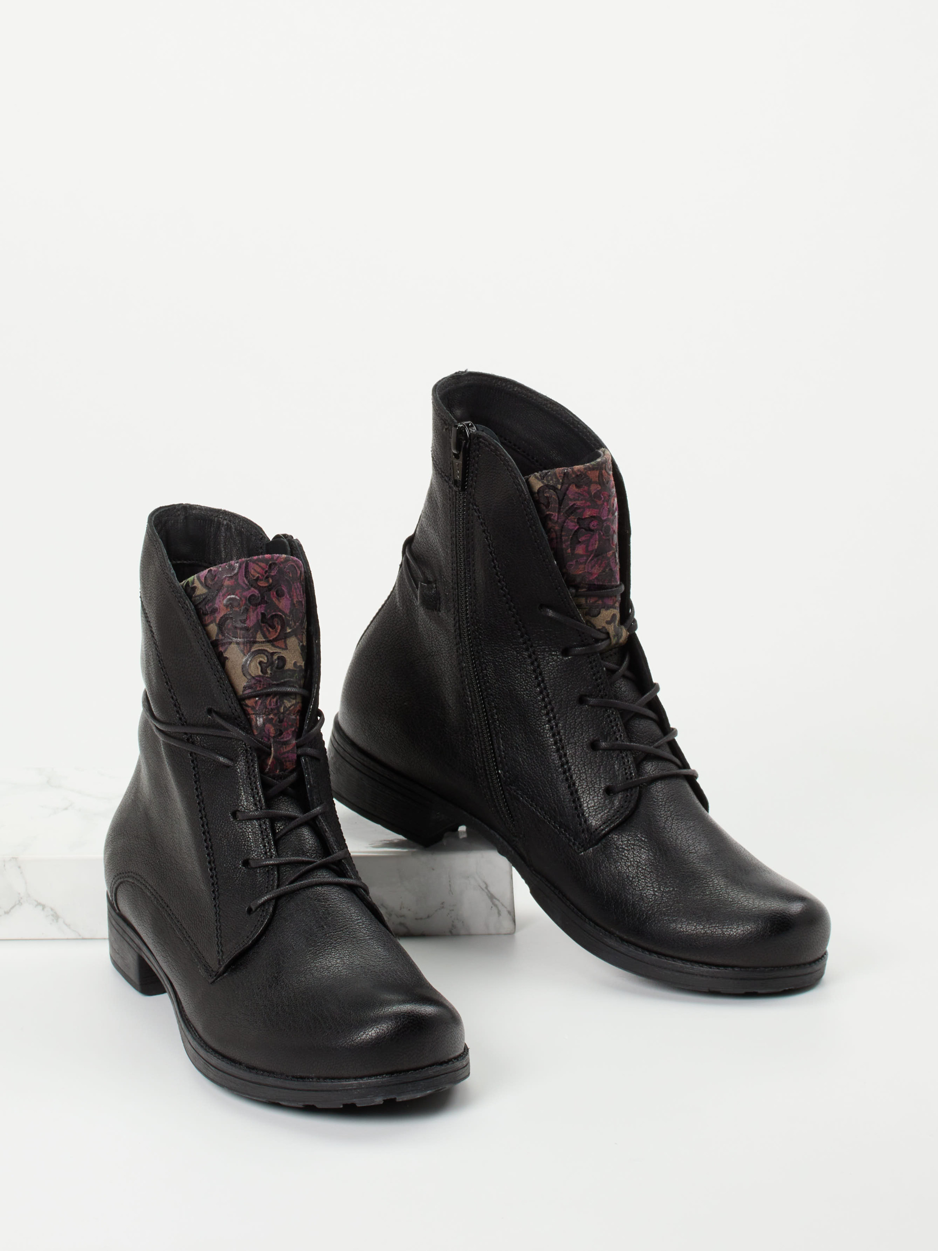 Schnürstiefelette schwarz 2751009035004