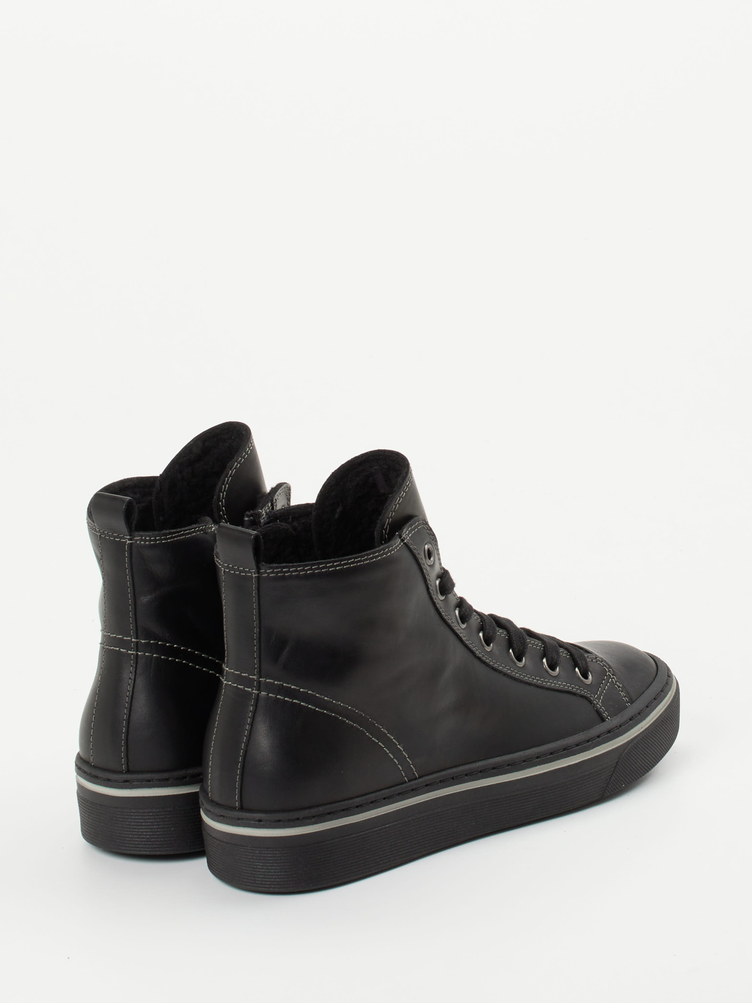 Schnürstiefelette schwarz 1803009003503