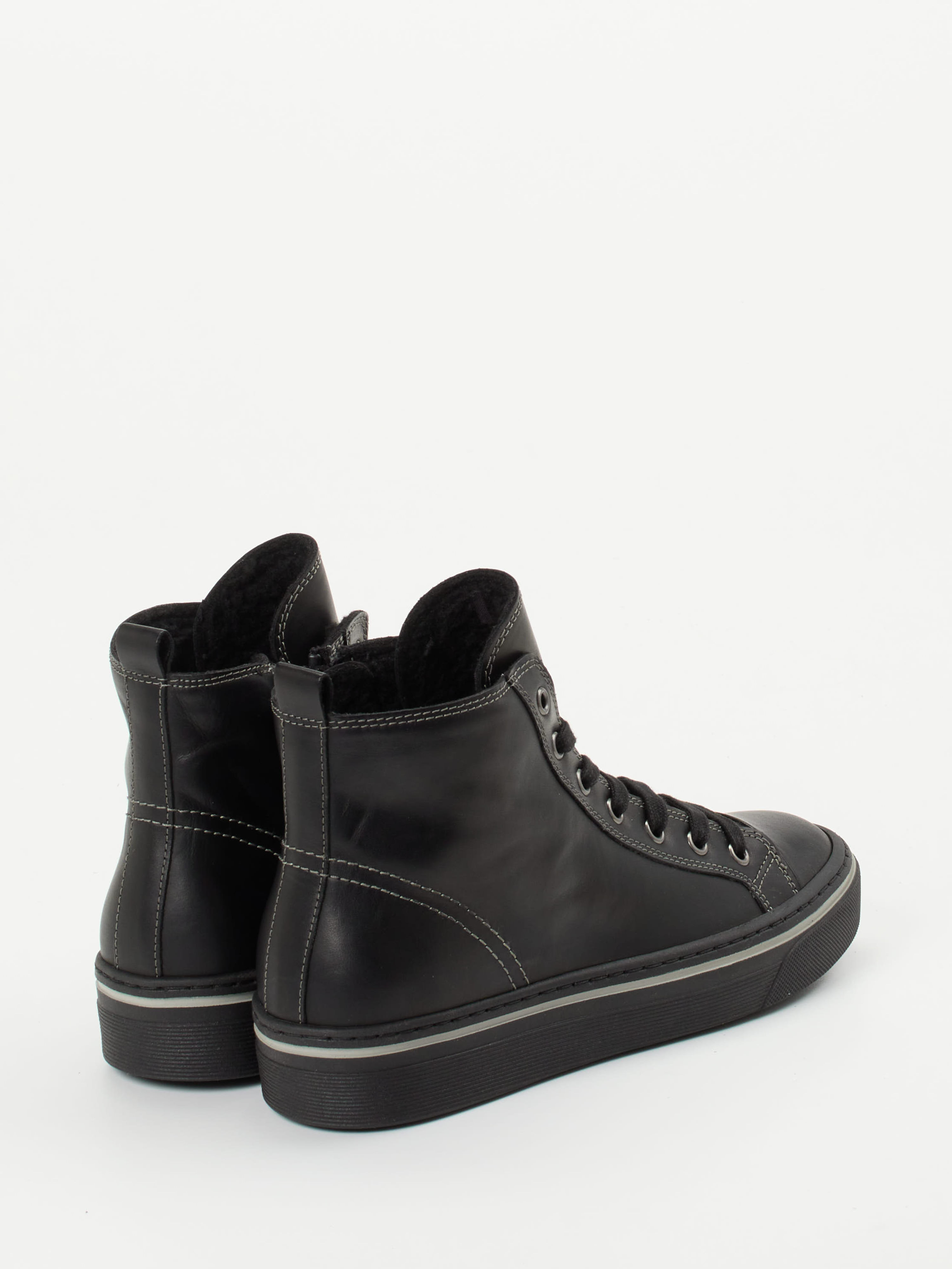 Schnürstiefelette schwarz 1803009003503
