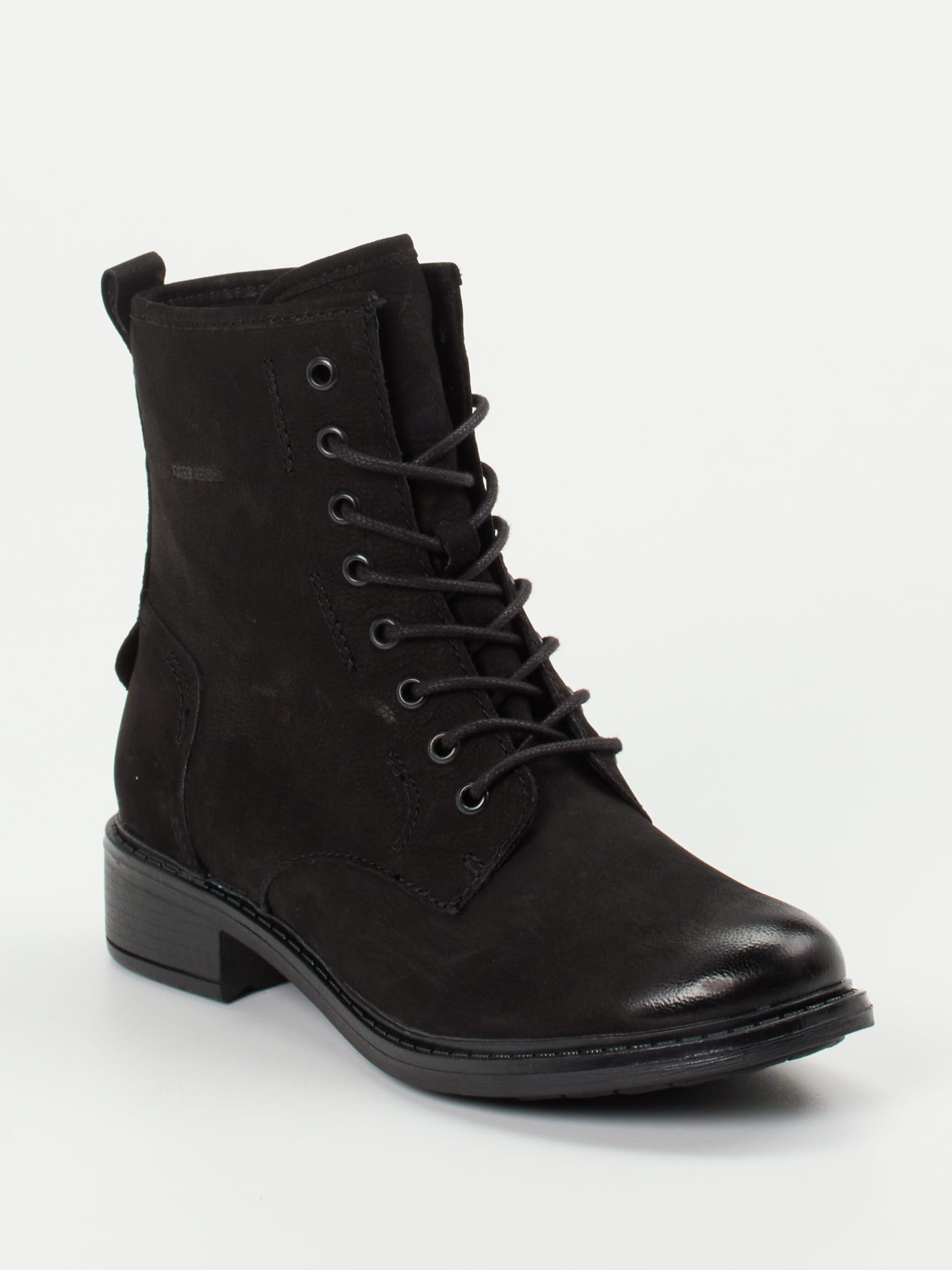 Schnürstiefelette schwarz 1723009016706