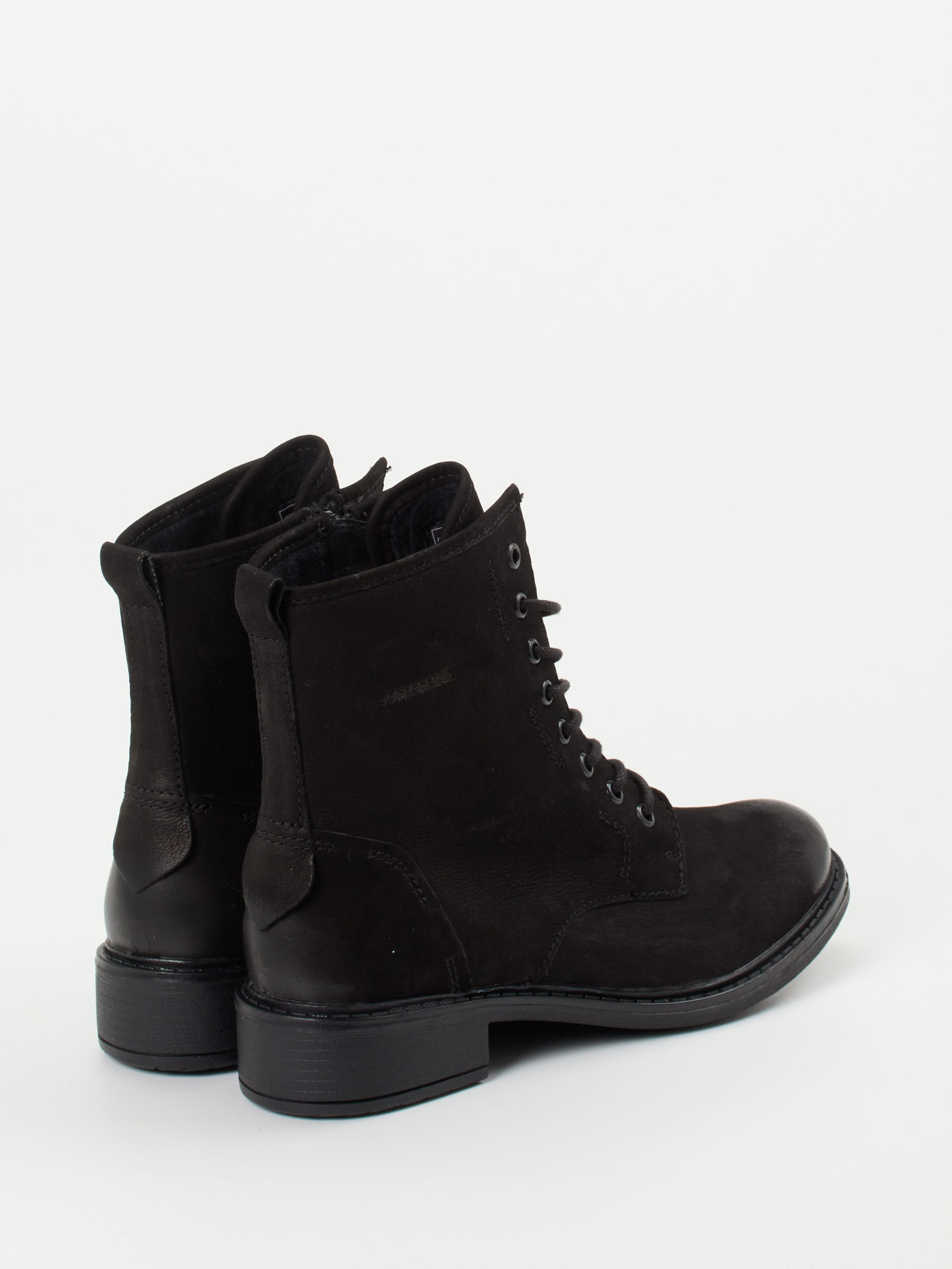 Schnürstiefelette schwarz 1723009016703
