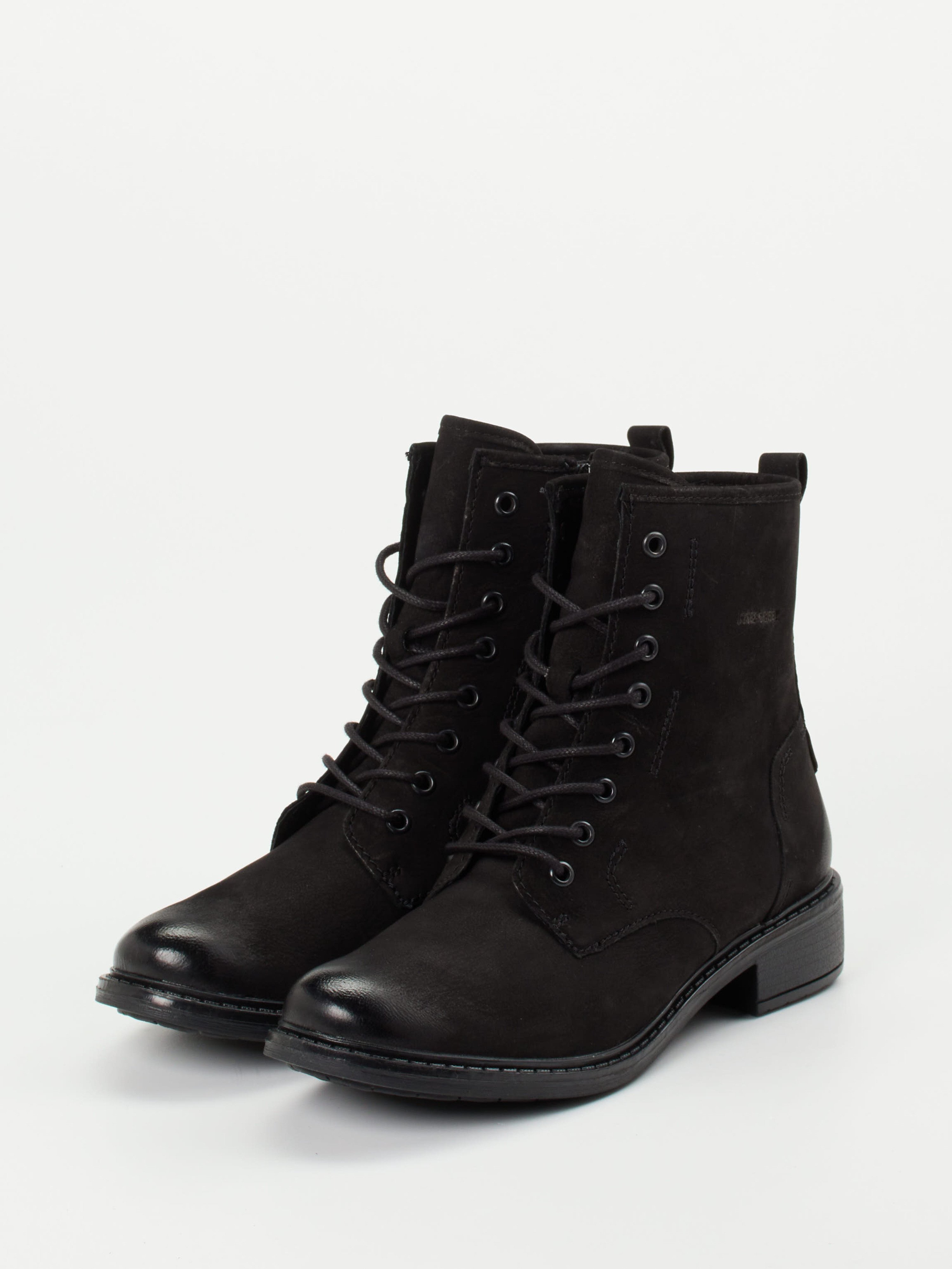 Schnürstiefelette schwarz 1723009016702