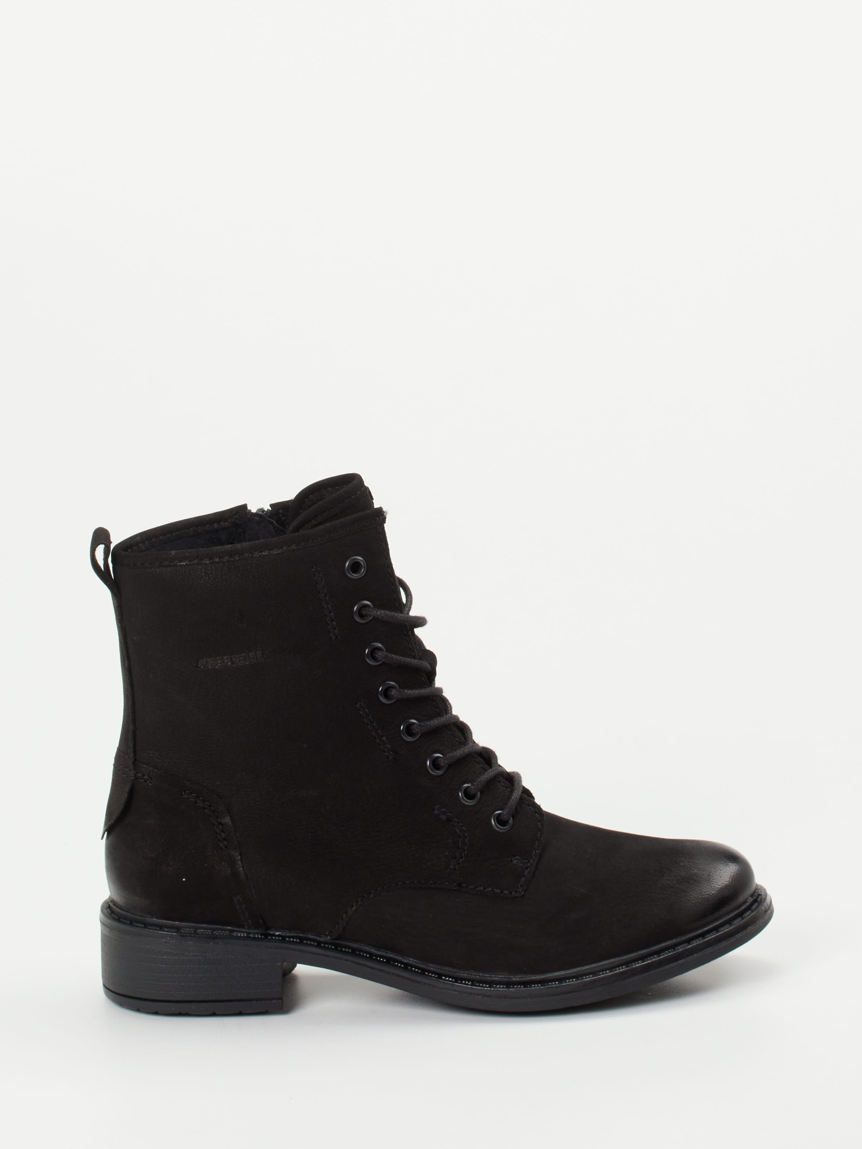 Schnürstiefelette schwarz 1723009016701