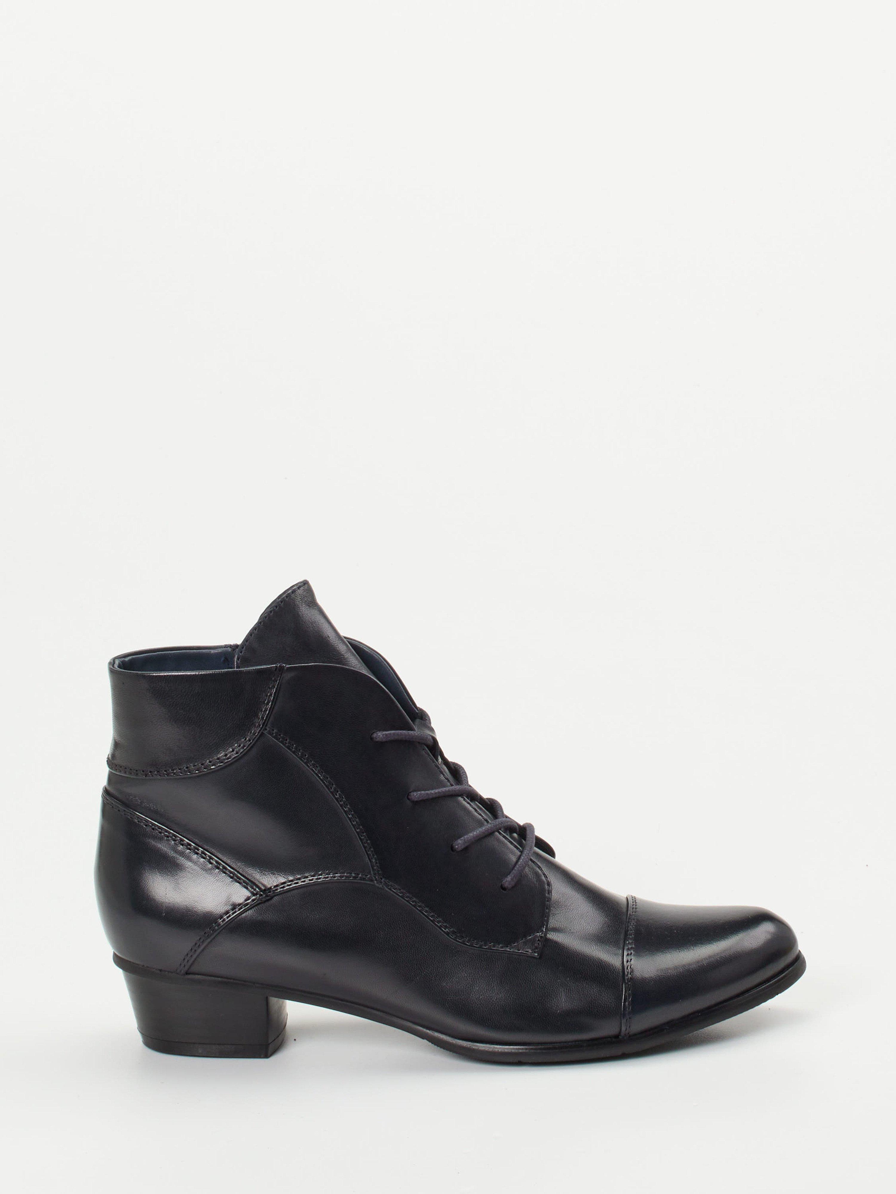 Schnürstiefelette blau 1703109002601