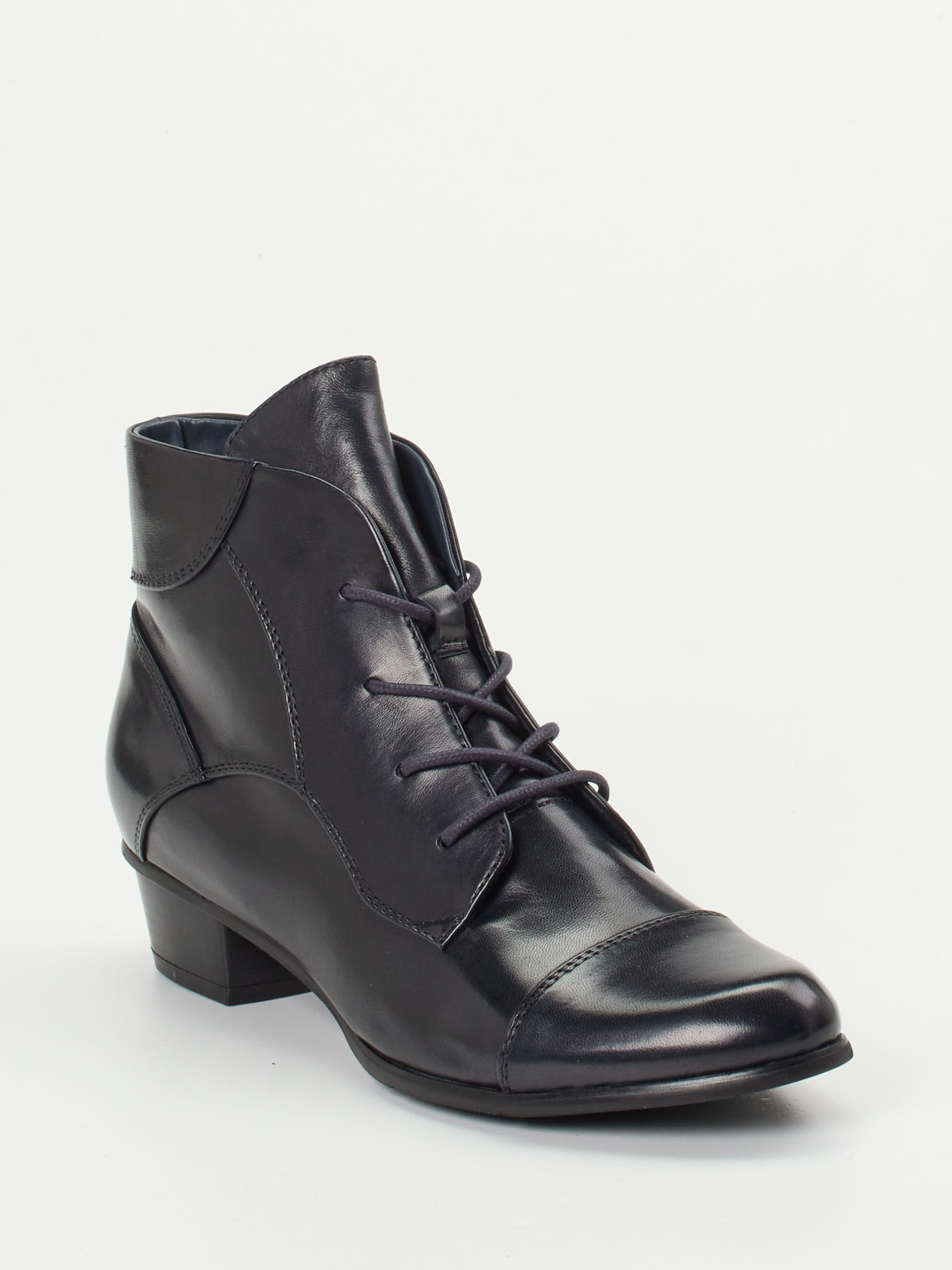Schnürstiefelette blau 1703109002606