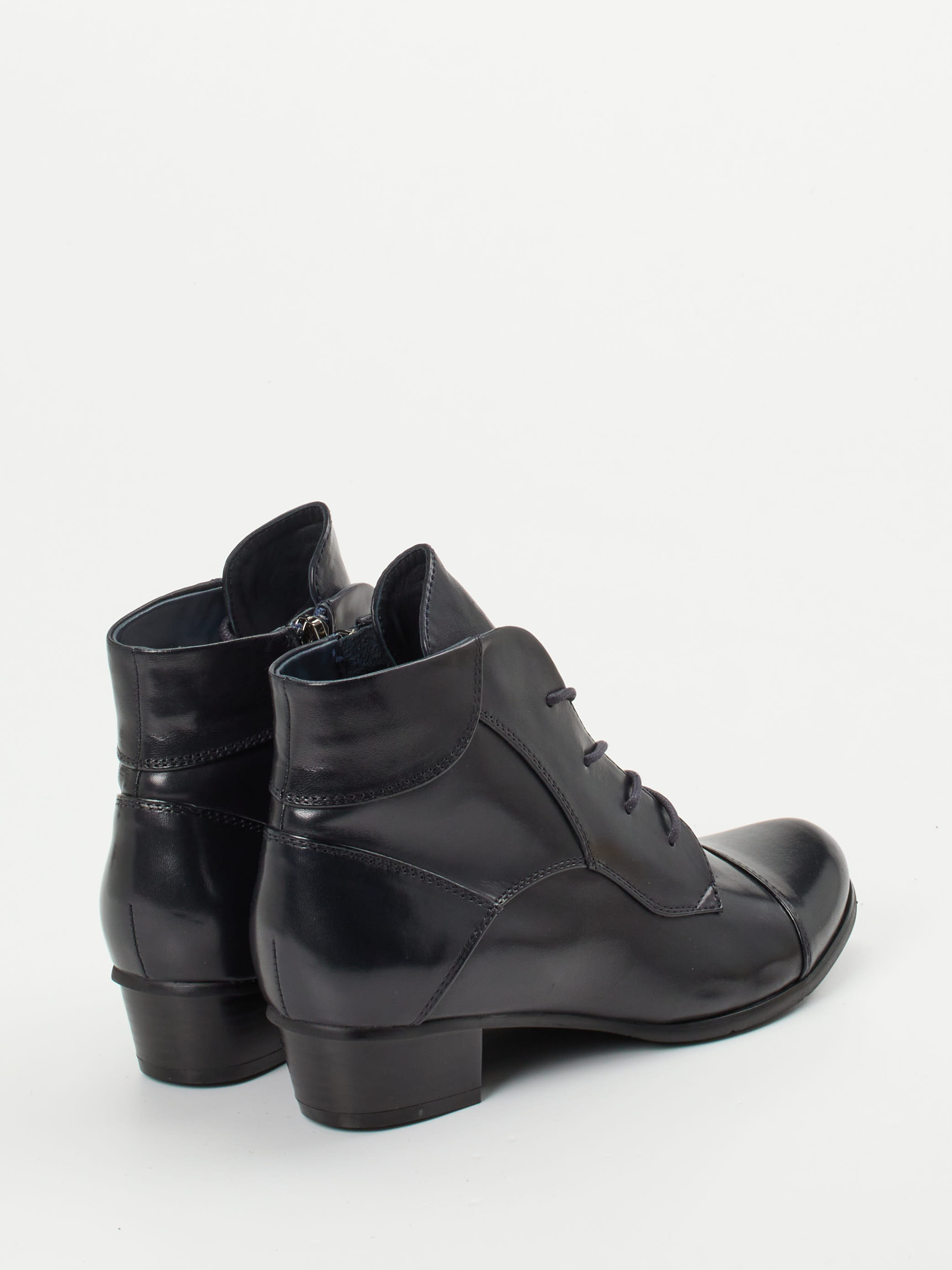 Schnürstiefelette blau 1703109002603