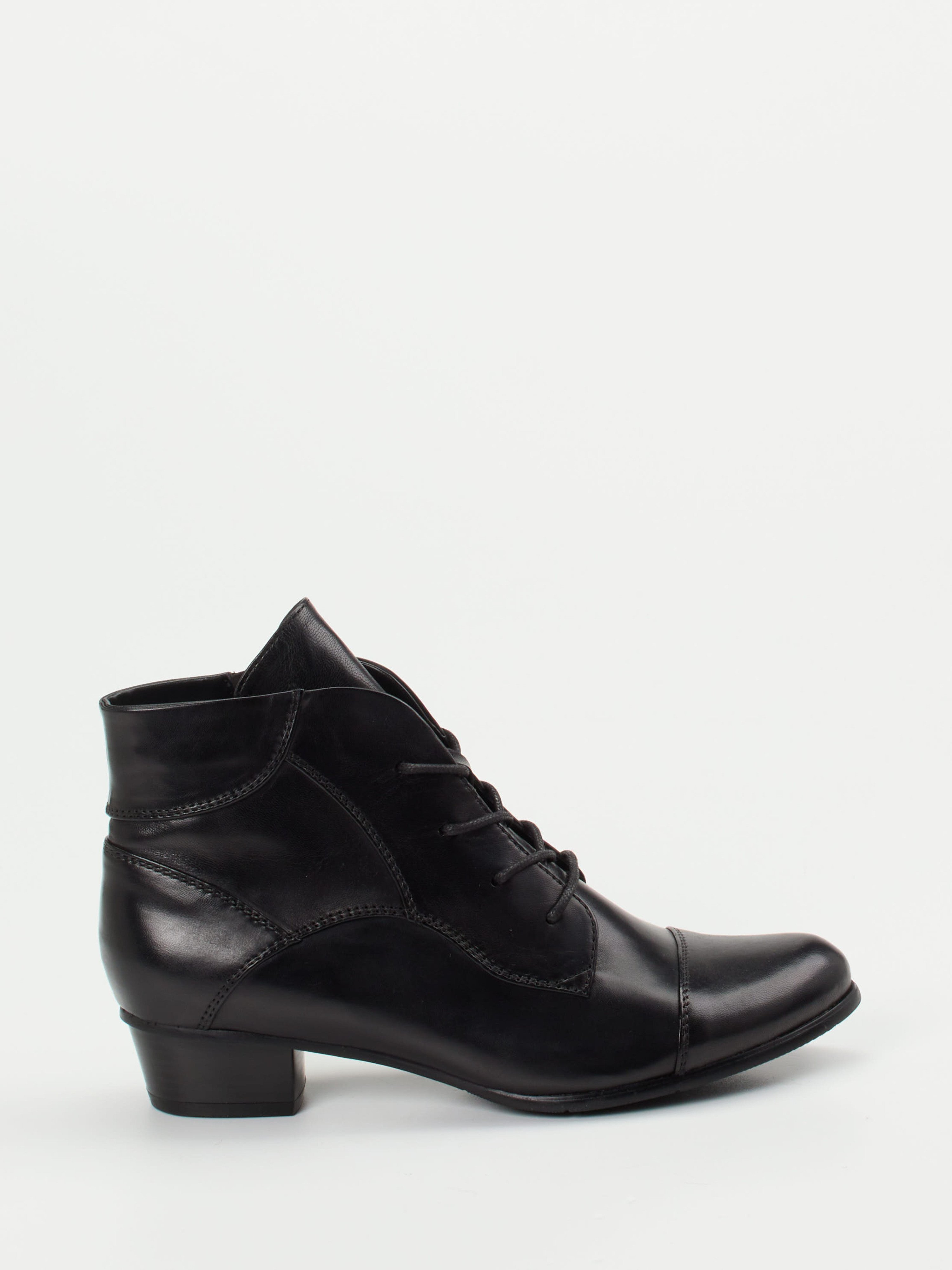 Schnürstiefelette schwarz 1703009016001