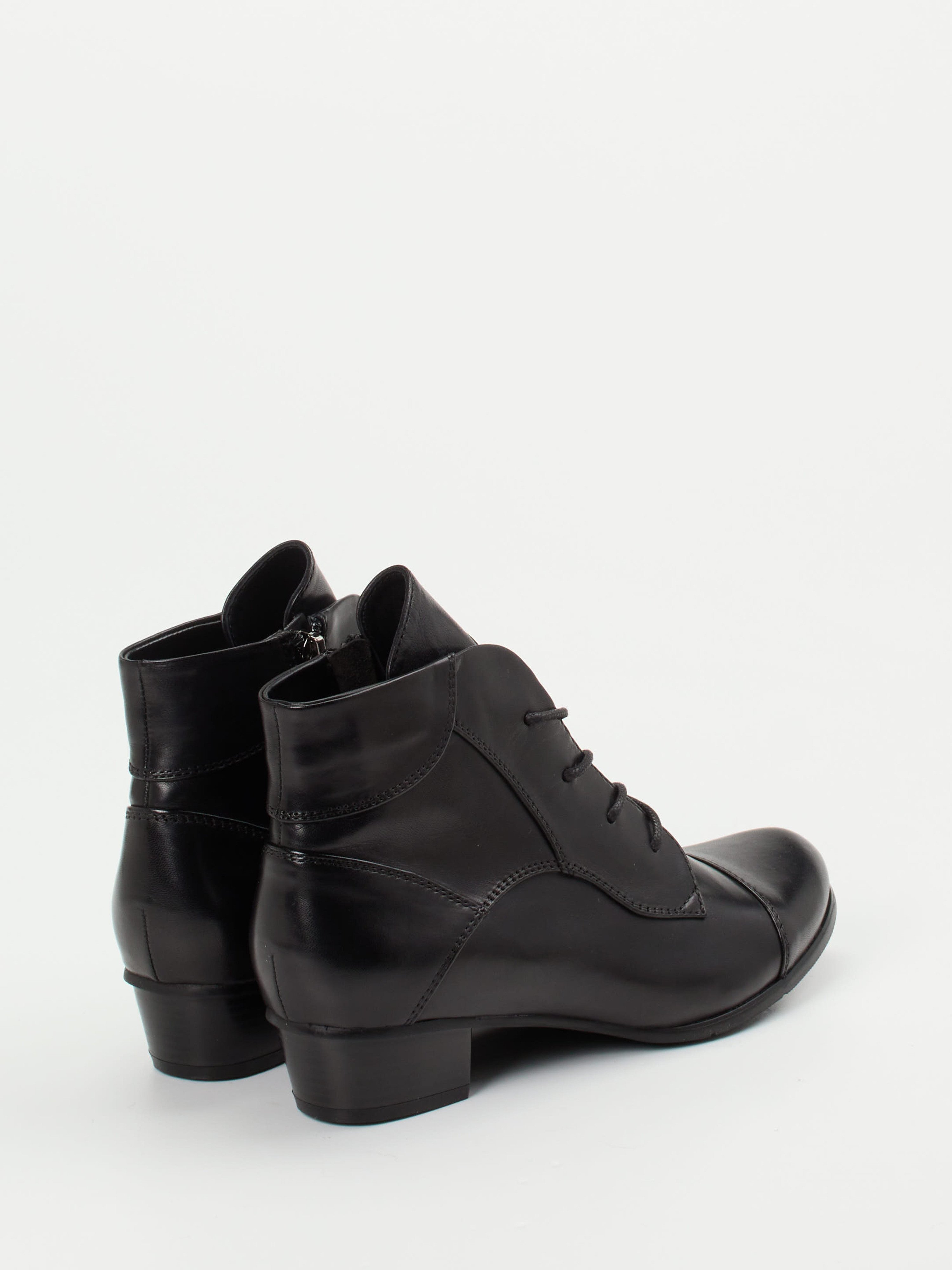 Schnürstiefelette schwarz 1703009016003