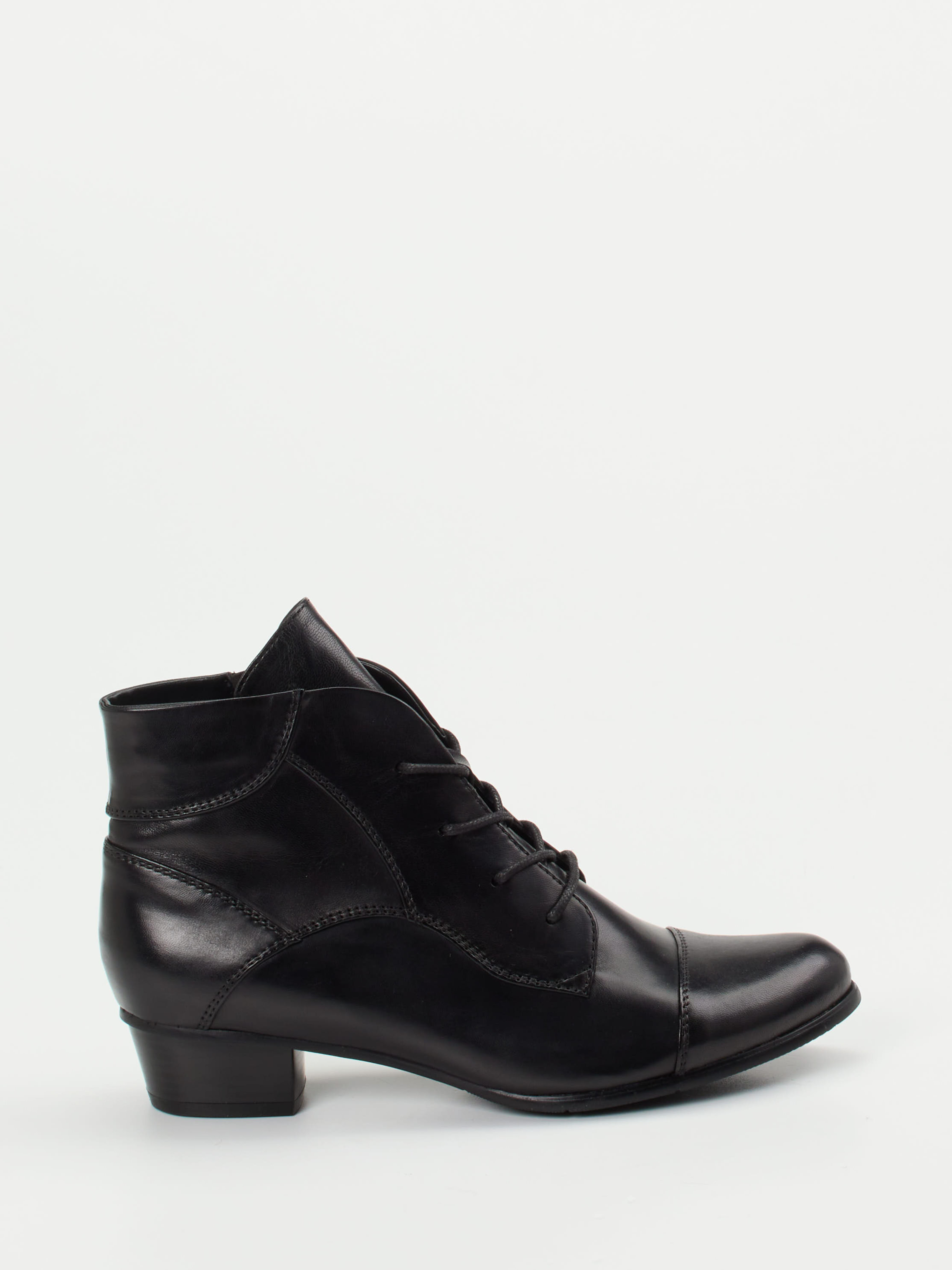 Schnürstiefelette schwarz 1703009016001