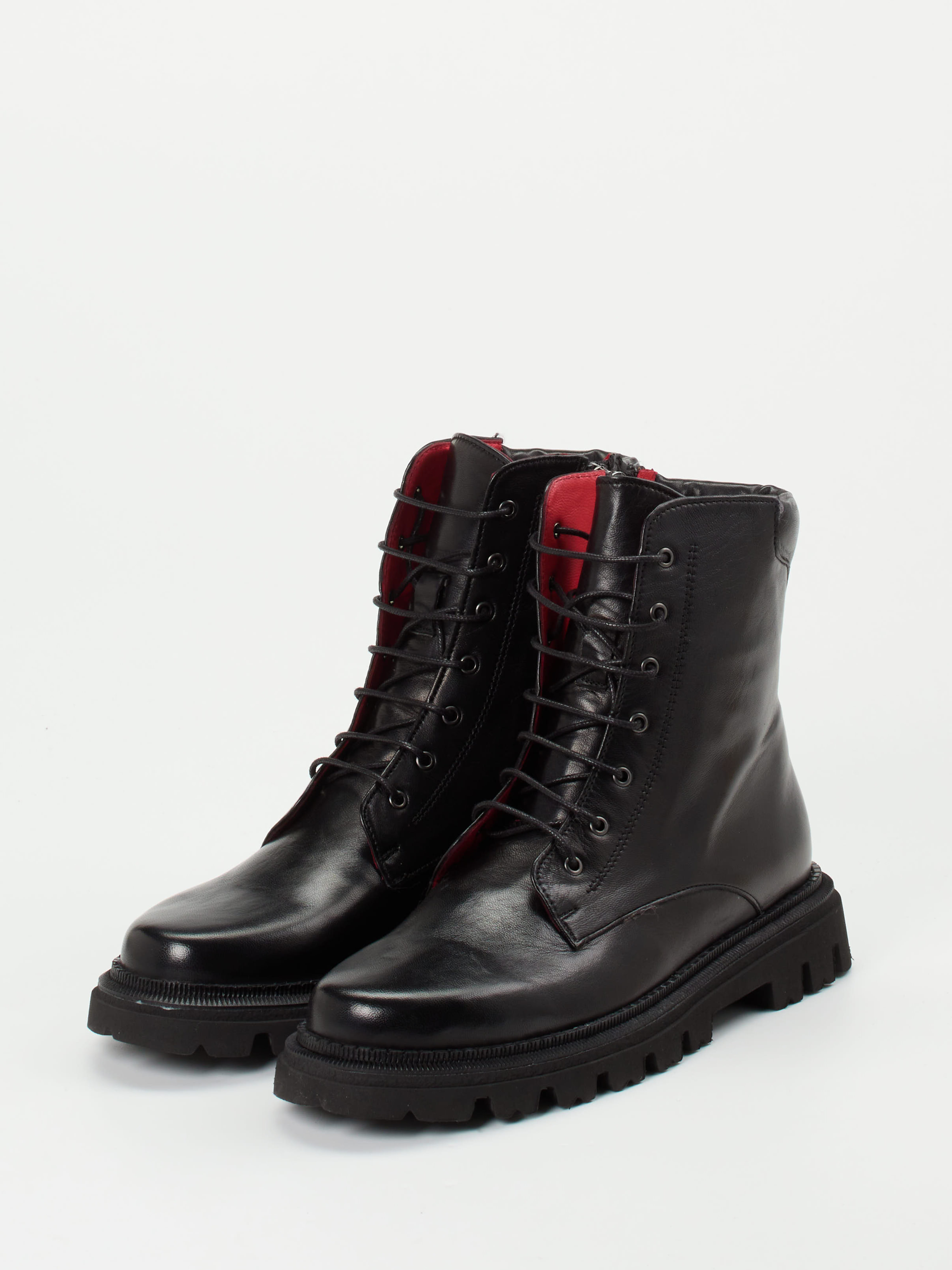 Schnürstiefelette schwarz 1723009016602