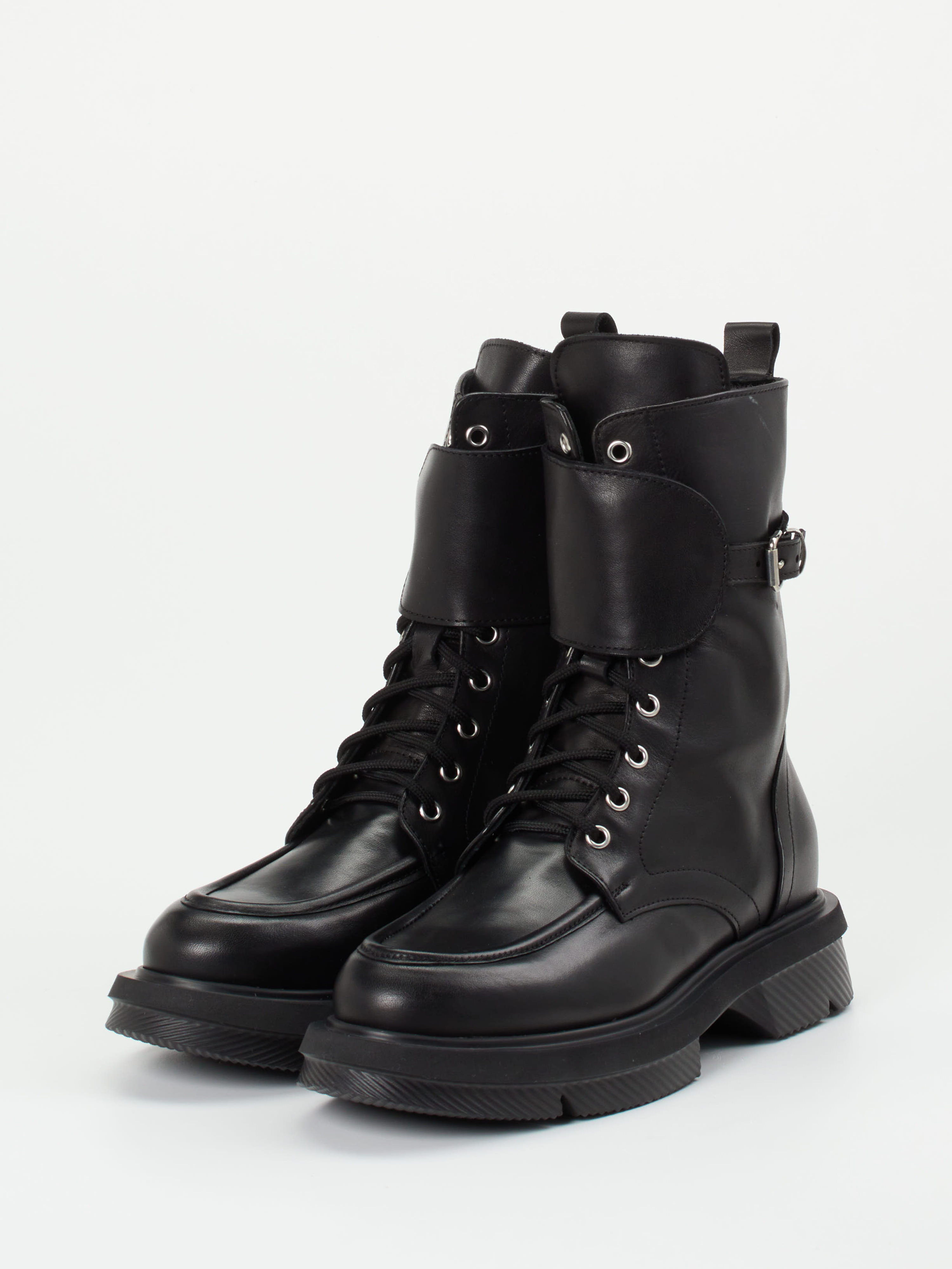 Schnürstiefelette schwarz 1723009016402