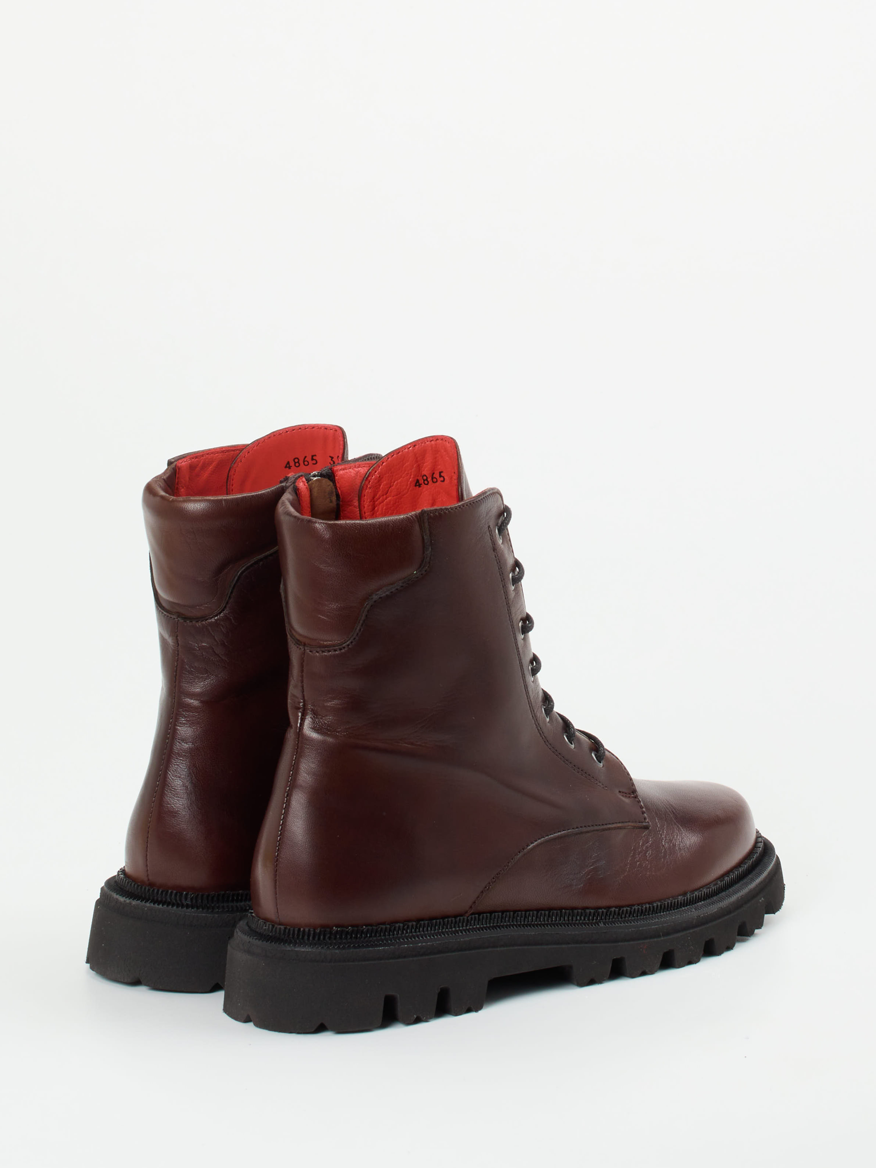 Schnürstiefelette braun 1723209001903