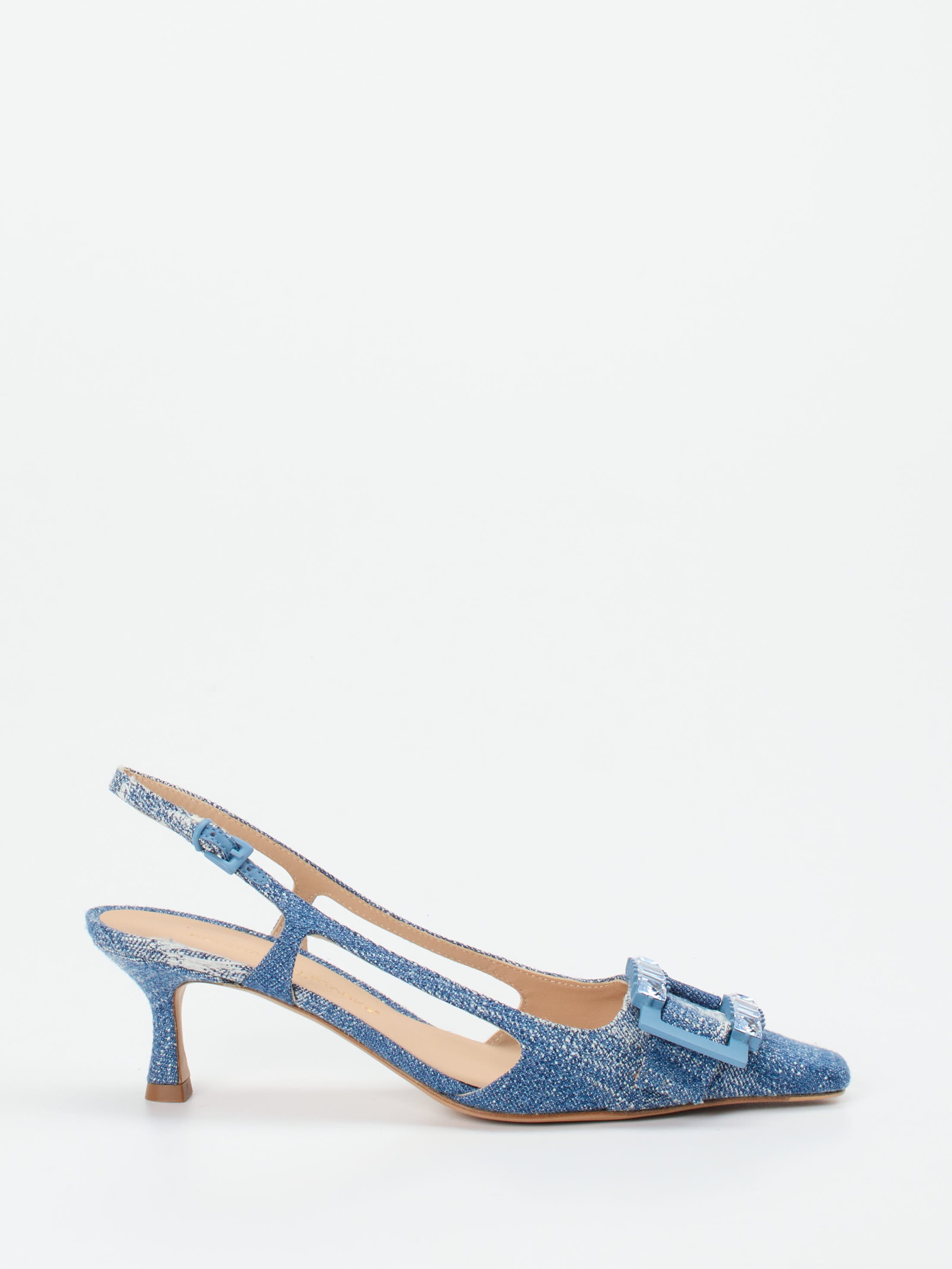 Slingpumps blau 1307159000301