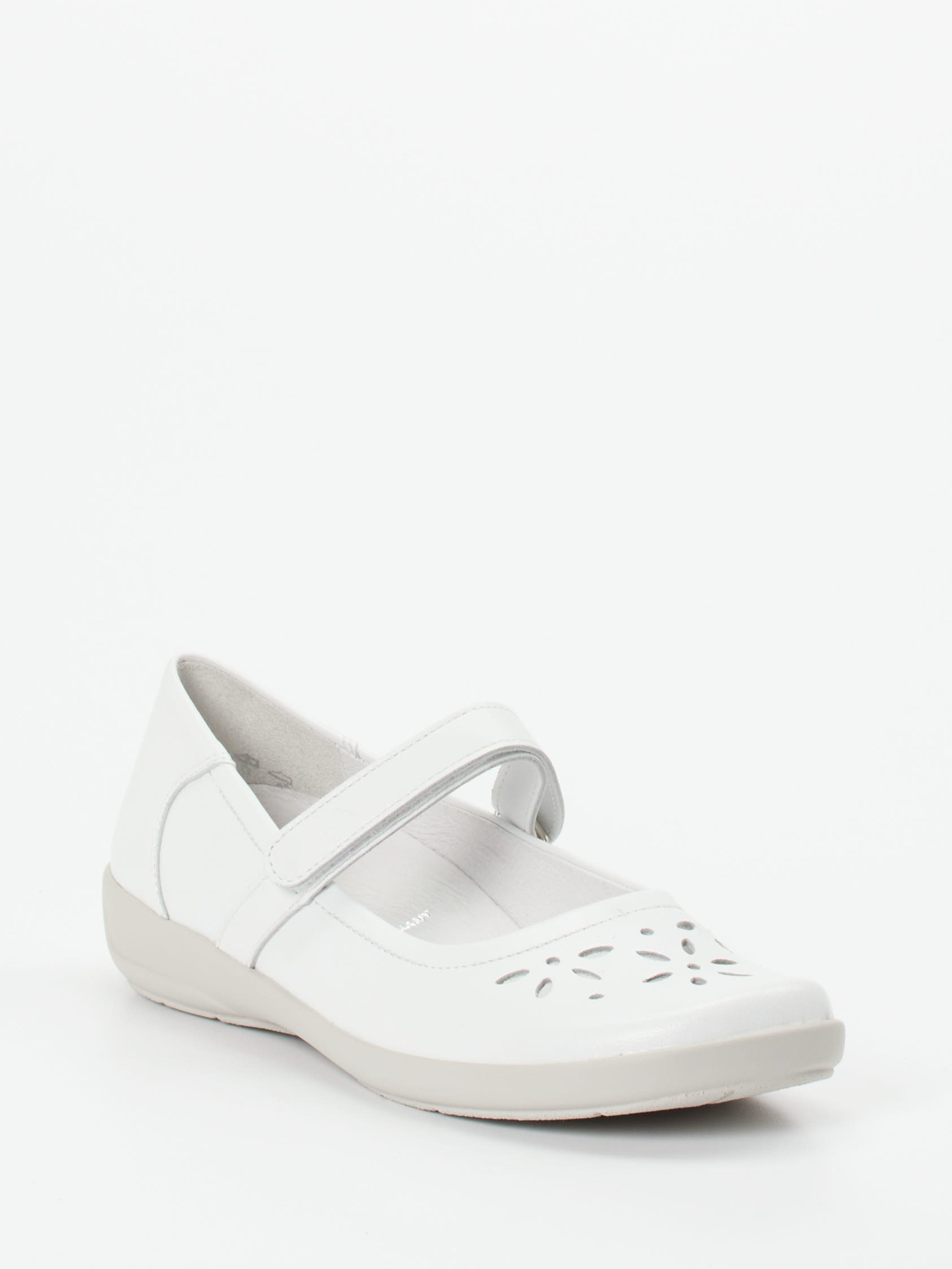 Spangenschuh Flora weiß 2485799003006