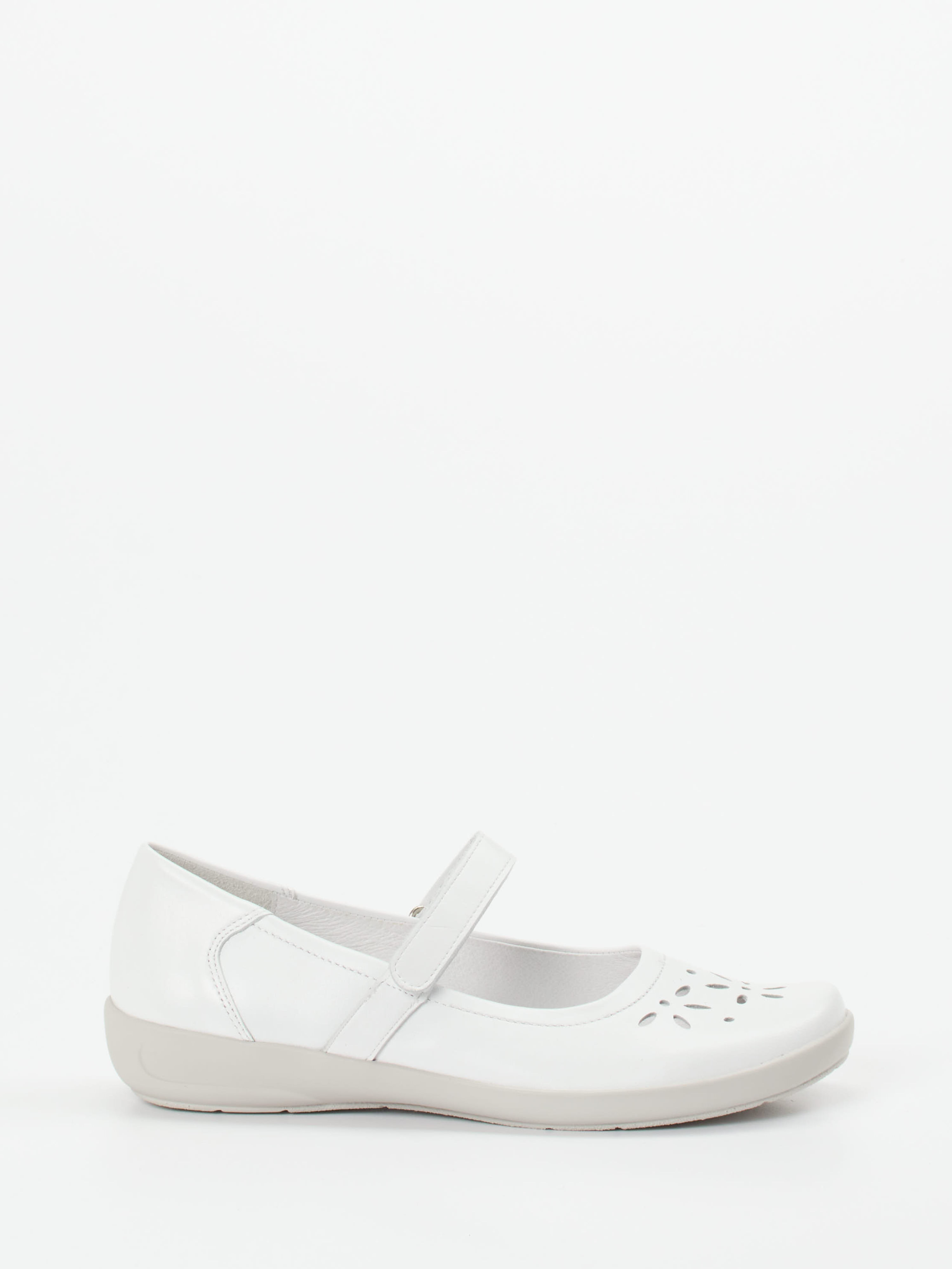 Spangenschuh Flora weiß 2485799003001