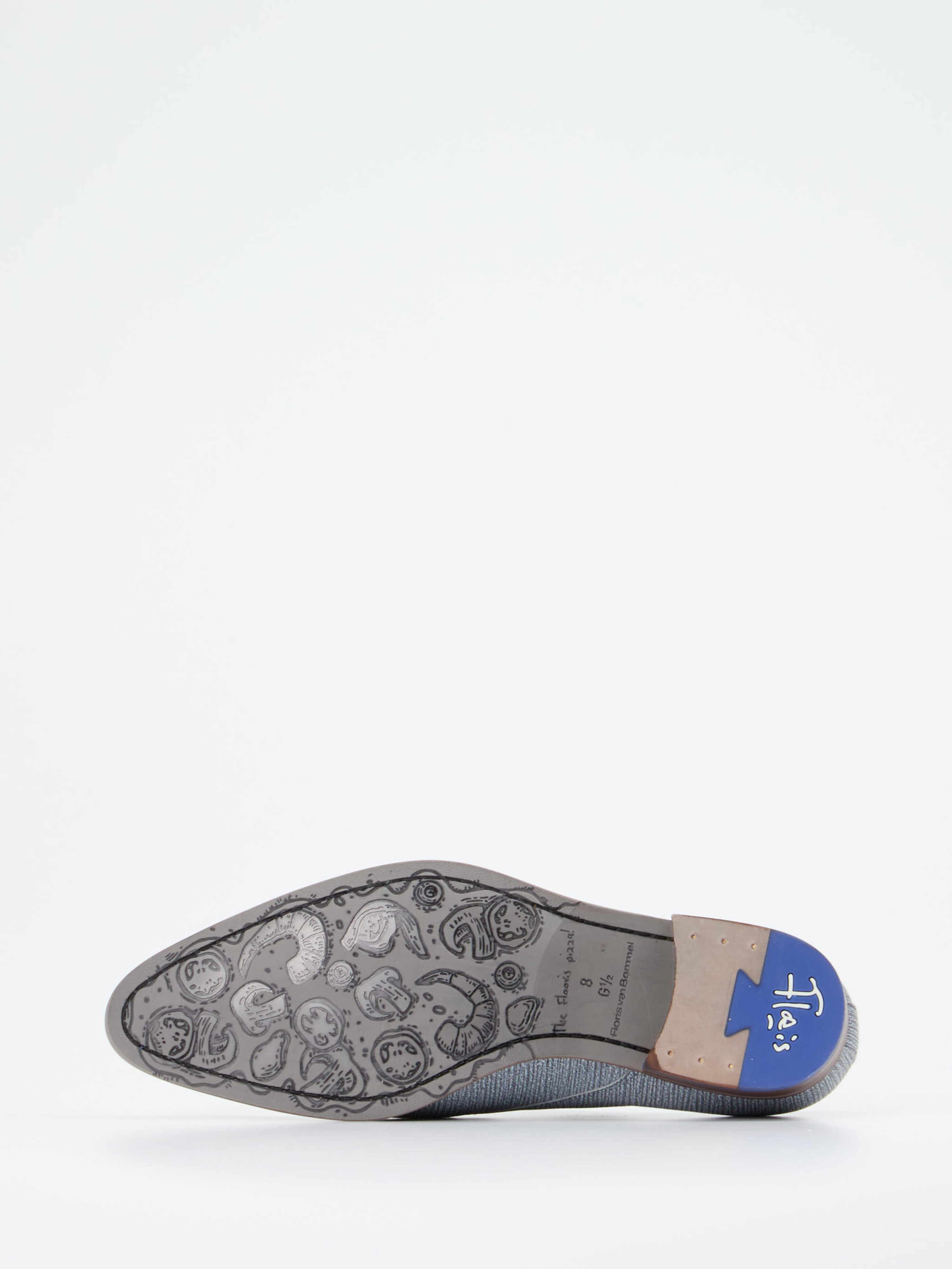 Schnürschuh De Stapper blau 4610104000605