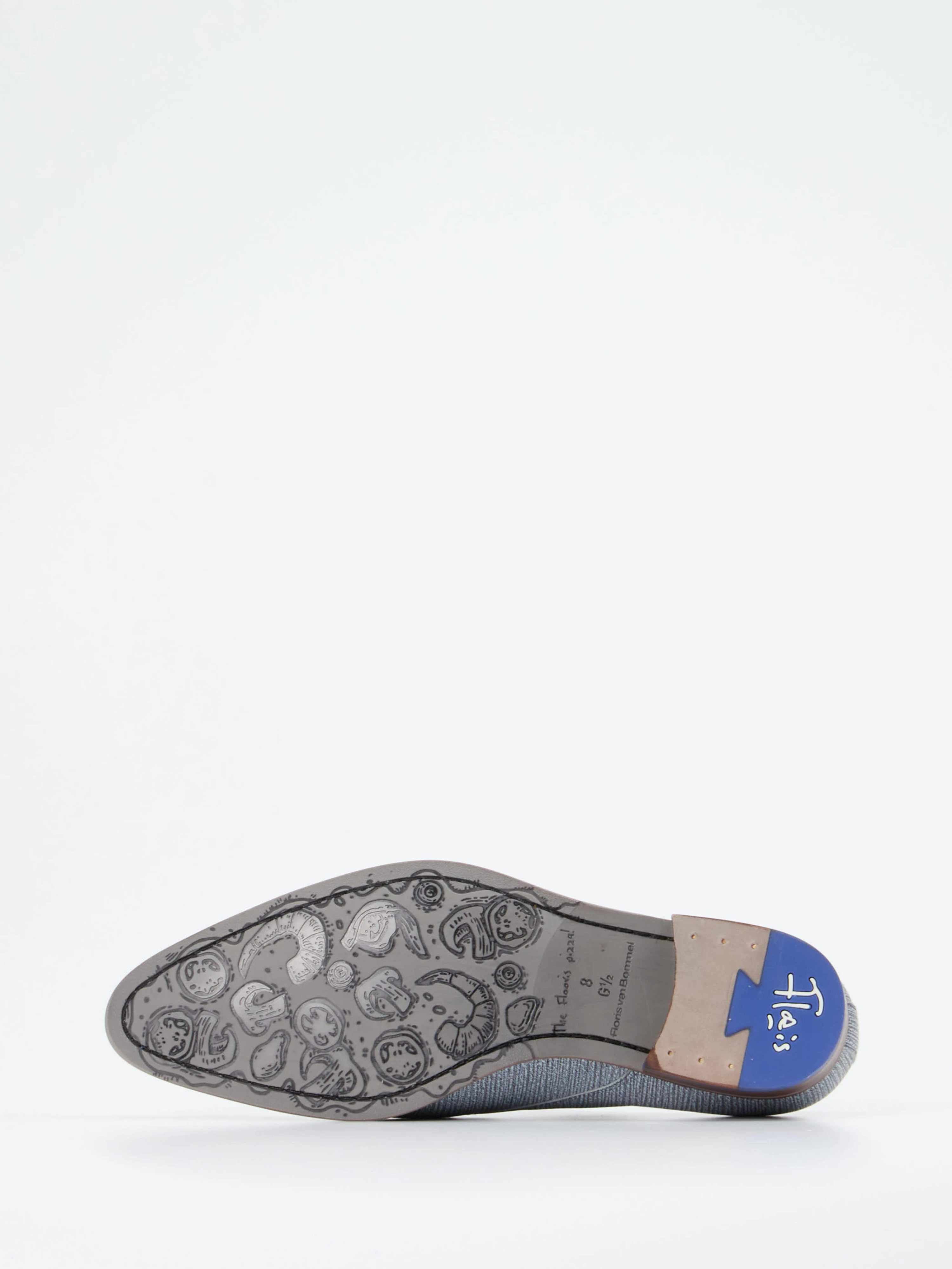 Schnürschuh De Stapper blau 4610104000605