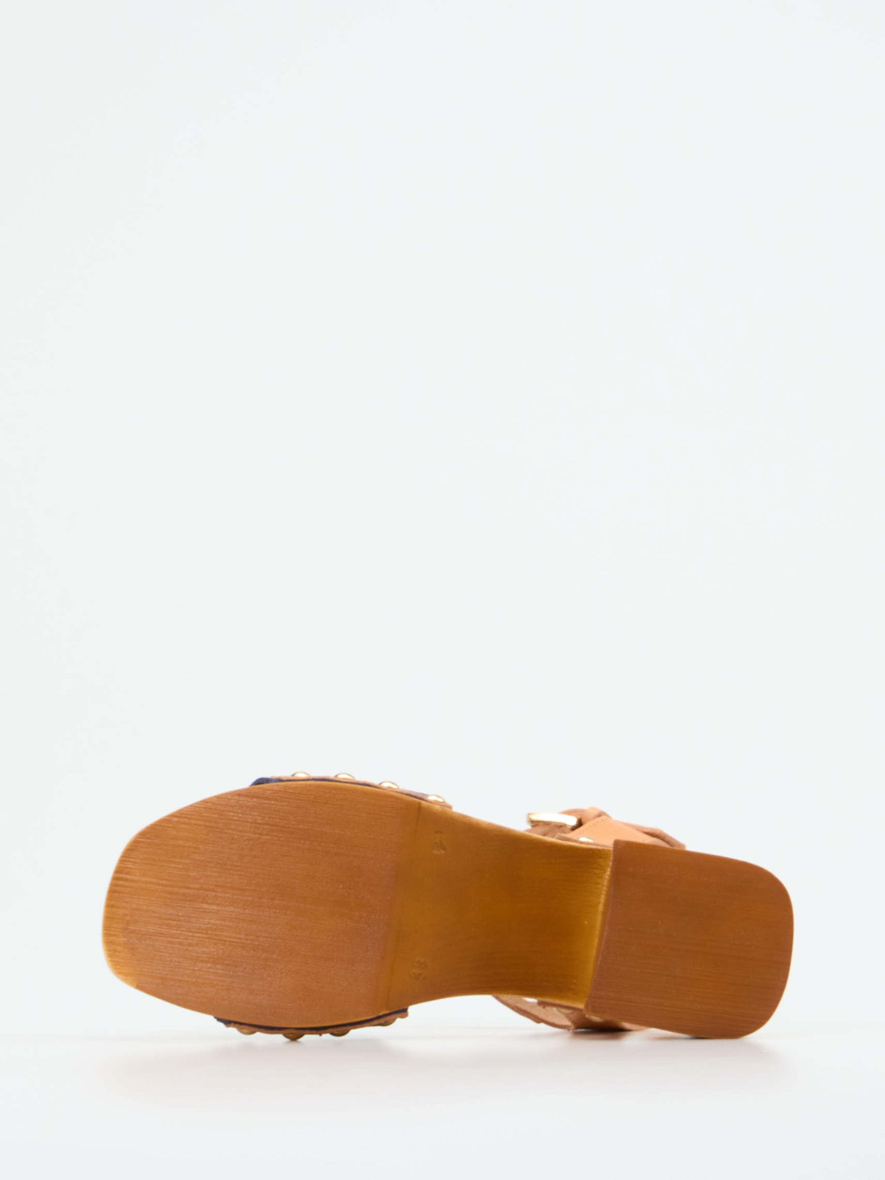 Plateau-Sandalette blau 1247159000105