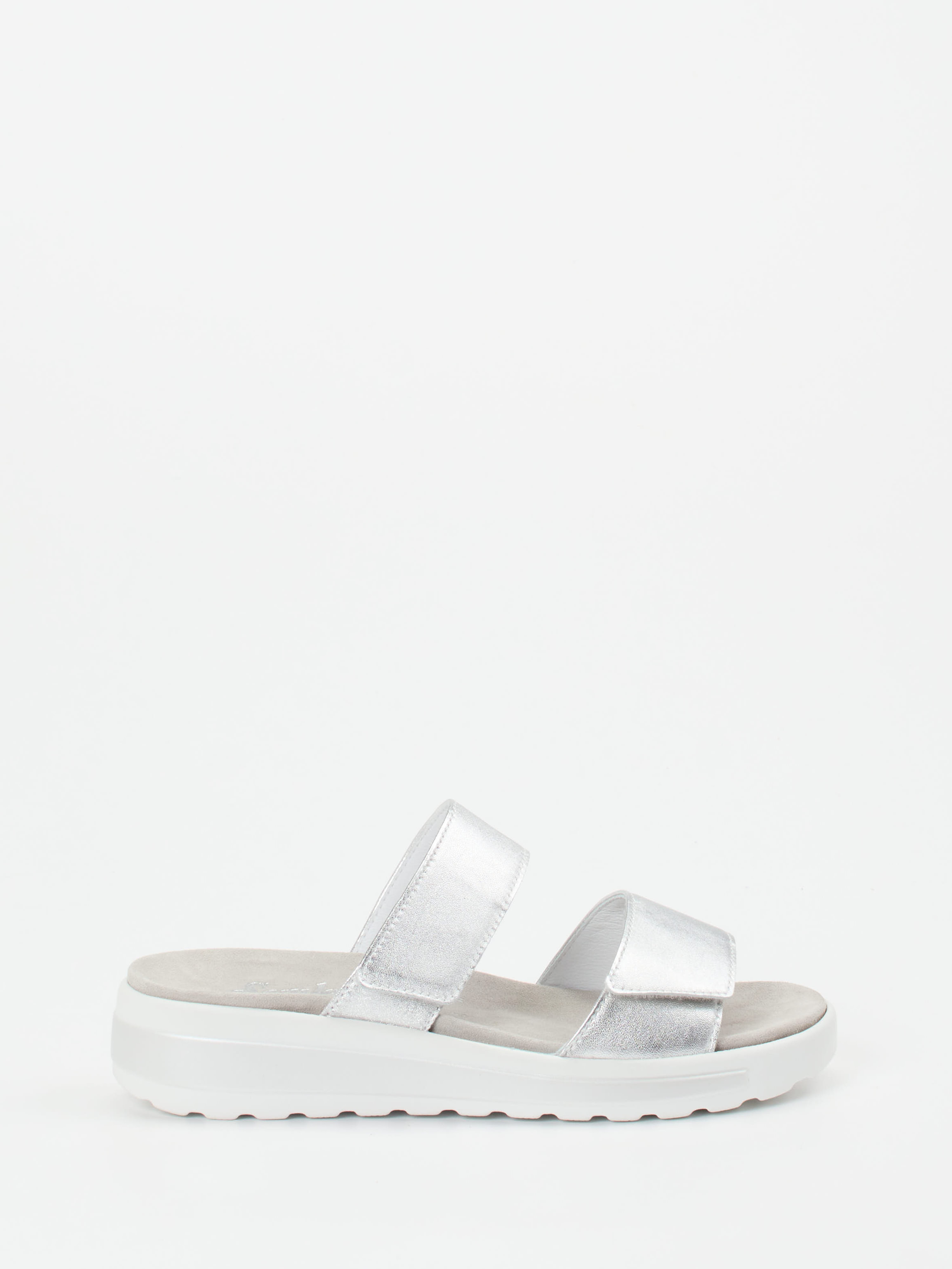 Klettpantolette Hanna grau 2153499000701