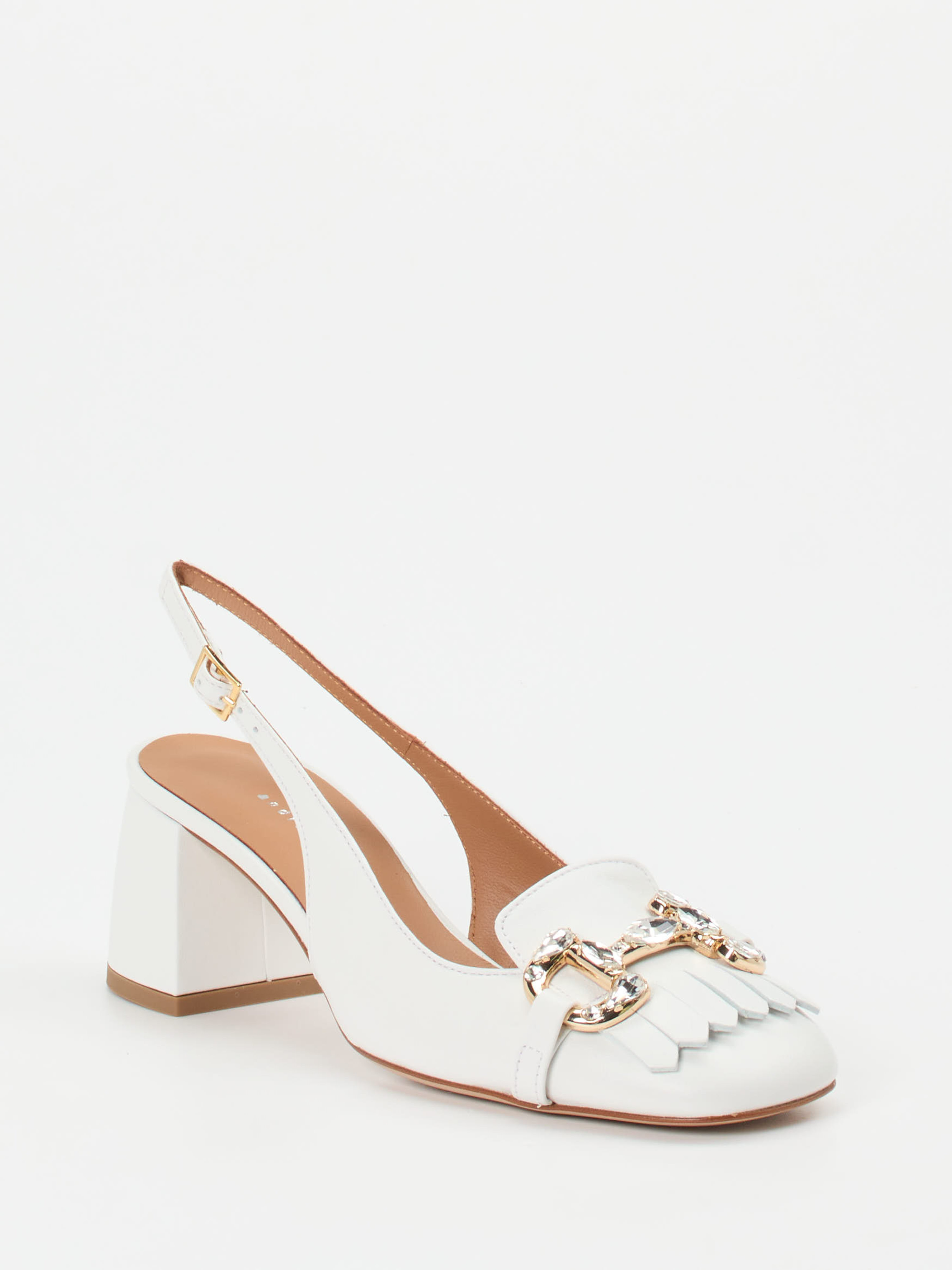 Slingpumps weiß 1308799000706