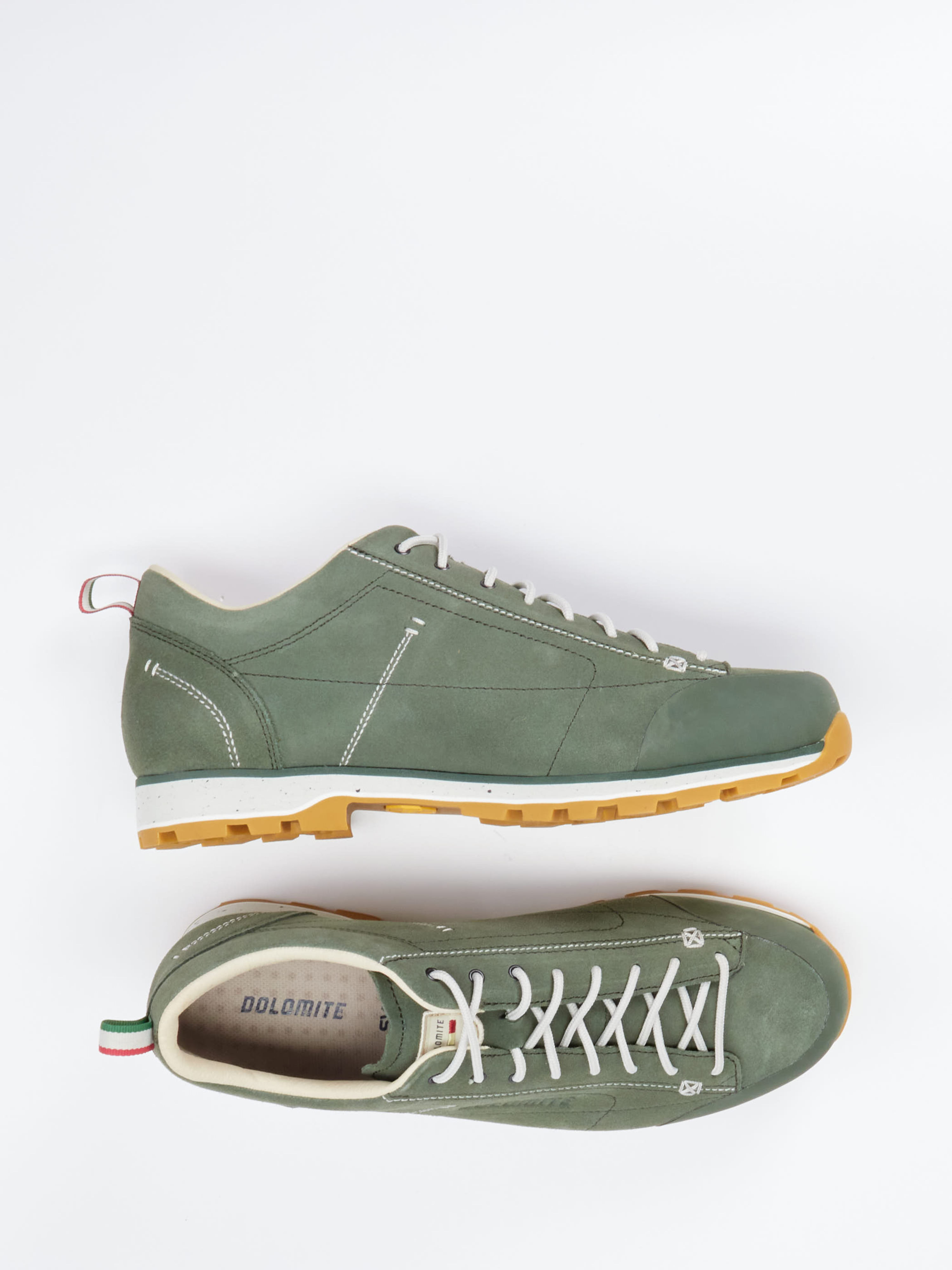 Dolomite 1897 Men lace-up shoe in dark green buy | Zumnorde Online